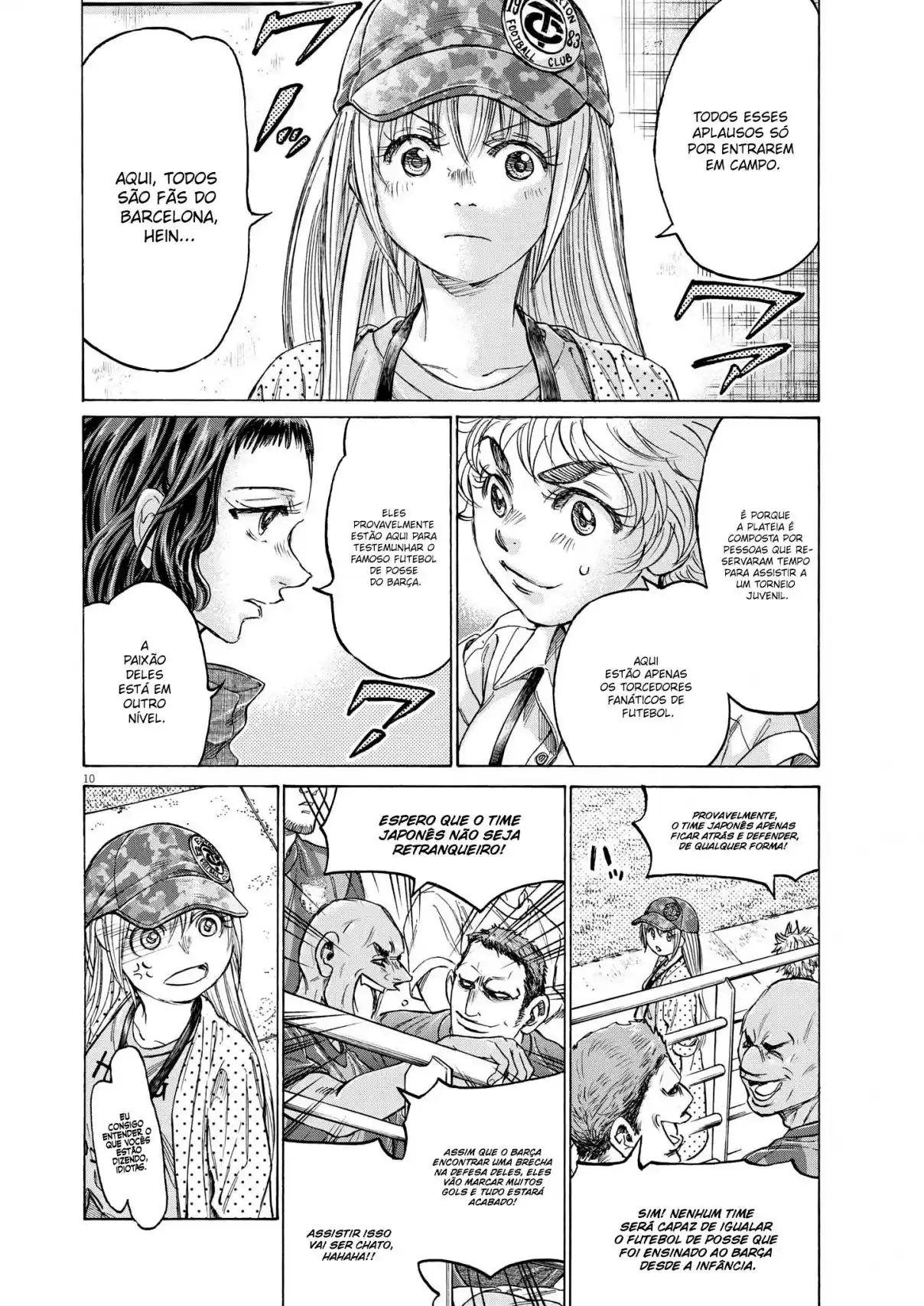 Read Ao Ashi Português Manga Online