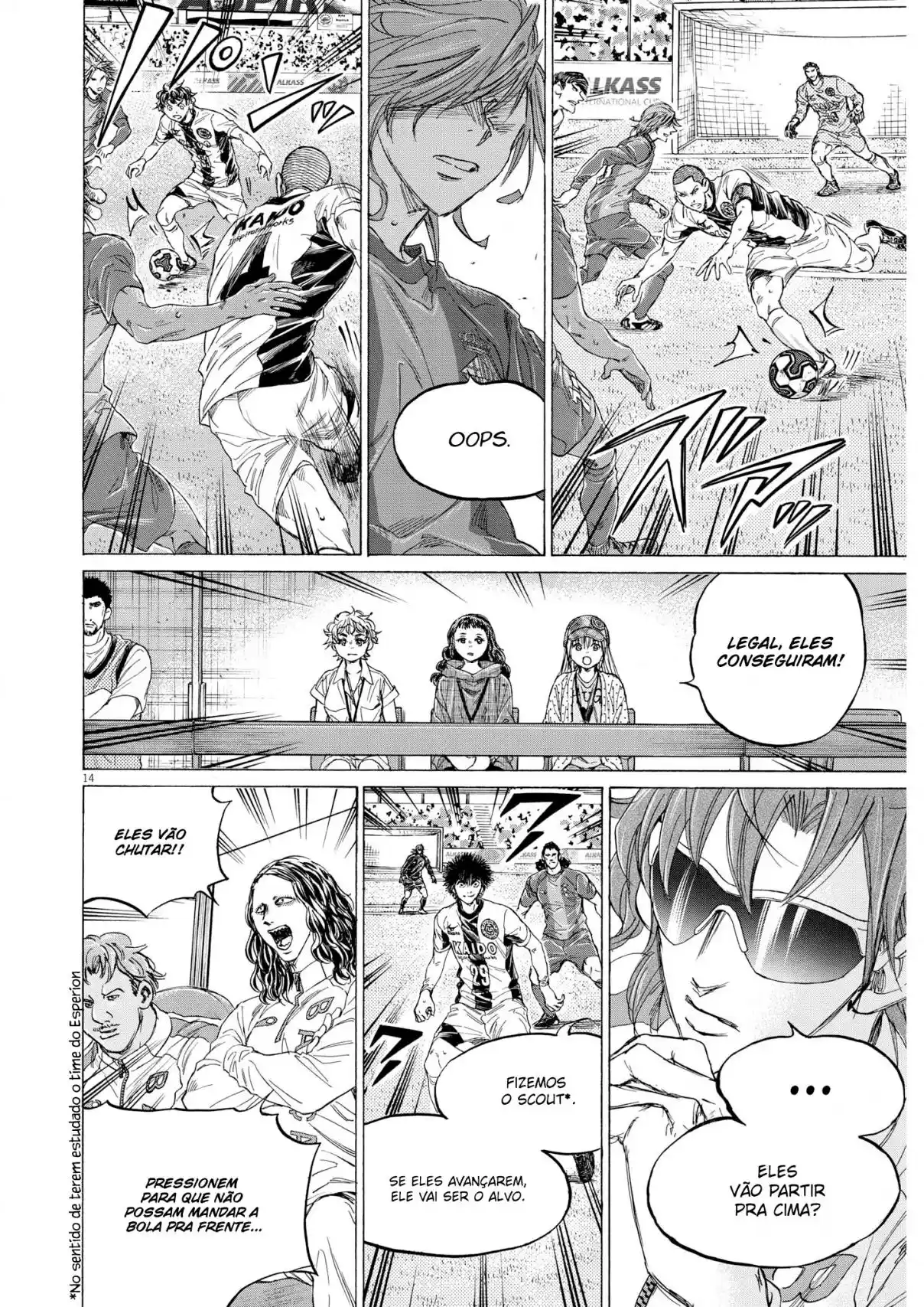 Read Ao Ashi Português Manga Online