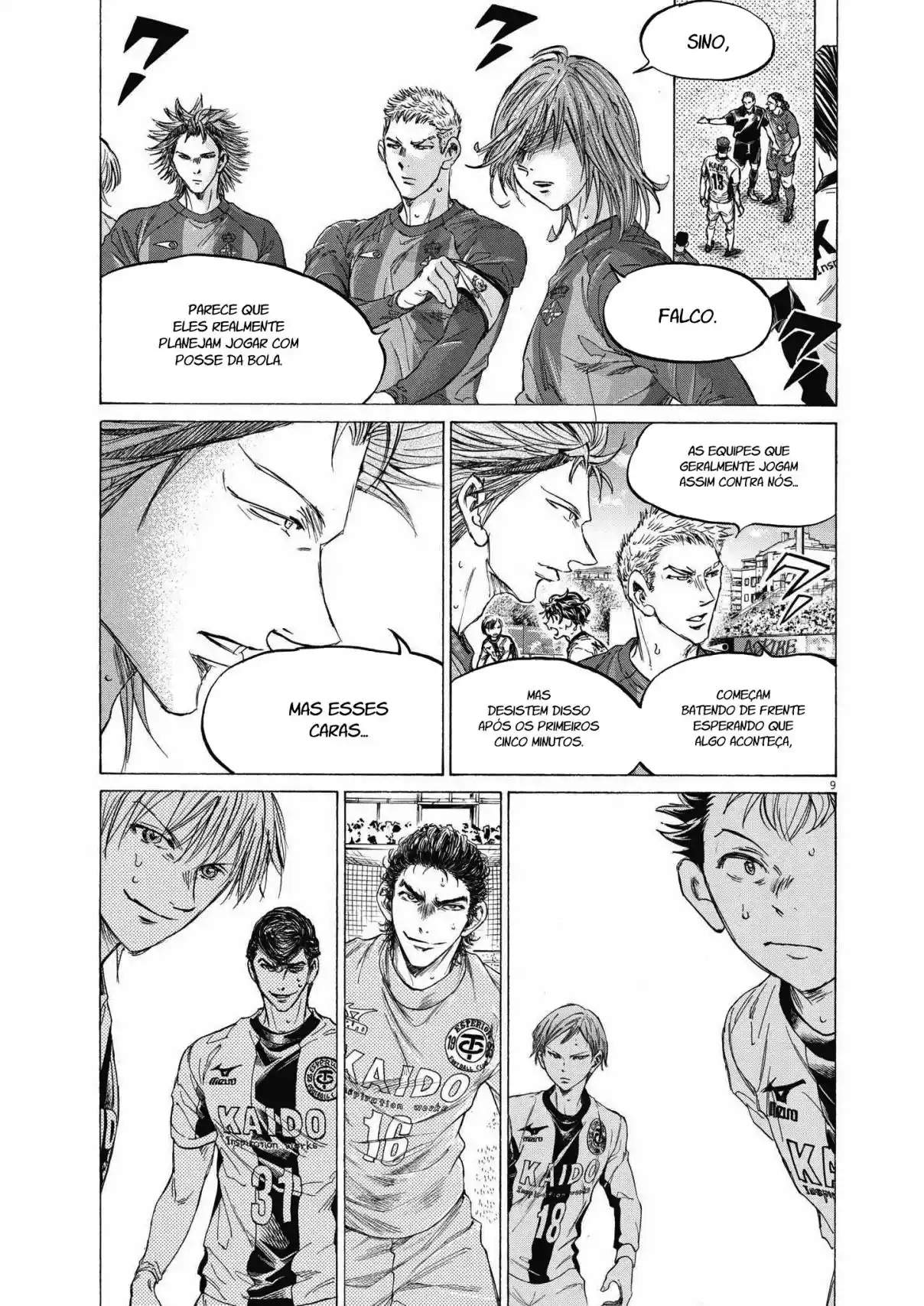 Read Ao Ashi Português Manga Online