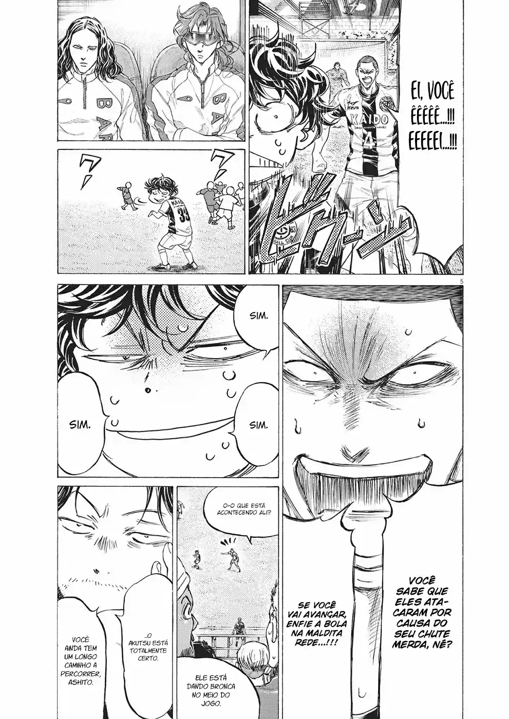 Read Ao Ashi Português Manga Online