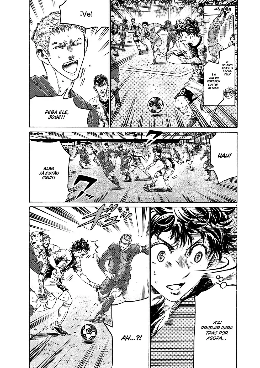 Read Ao Ashi Português Manga Online