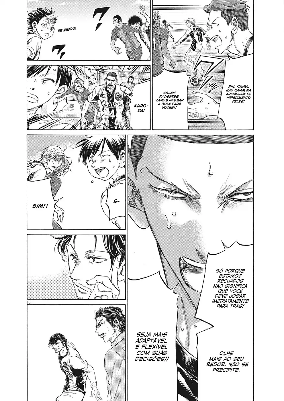 Read Ao Ashi Português Manga Online