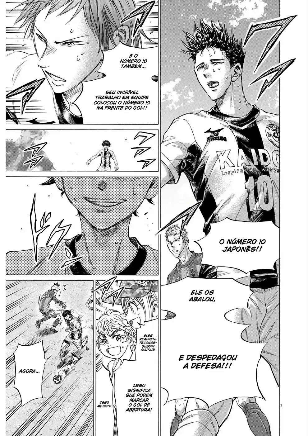 Read Ao Ashi Português Manga Online