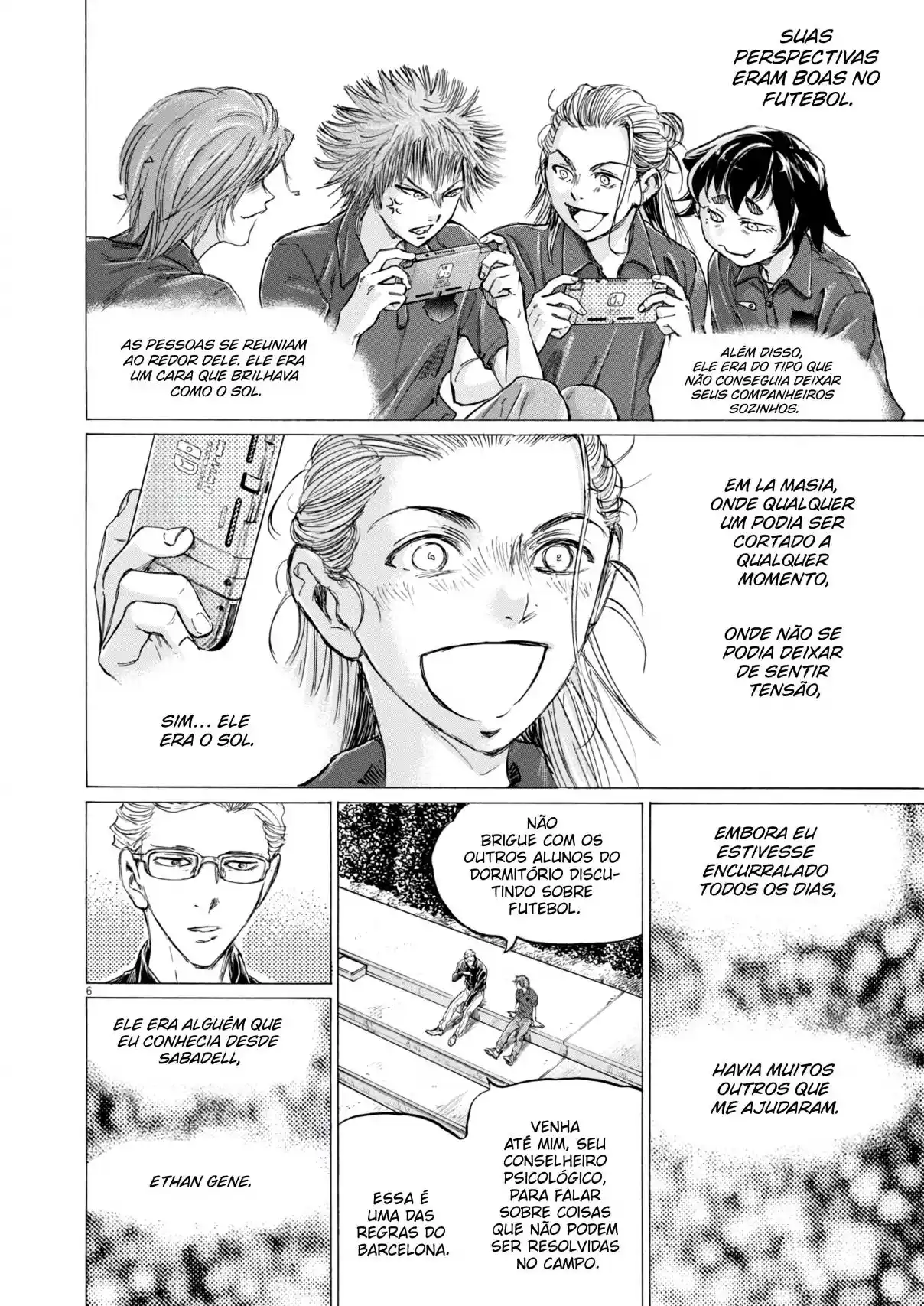 Read Ao Ashi Português Manga Online