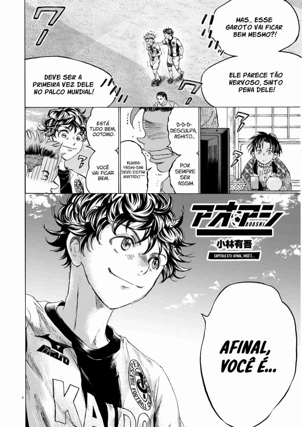 Read Ao Ashi Português Manga Online