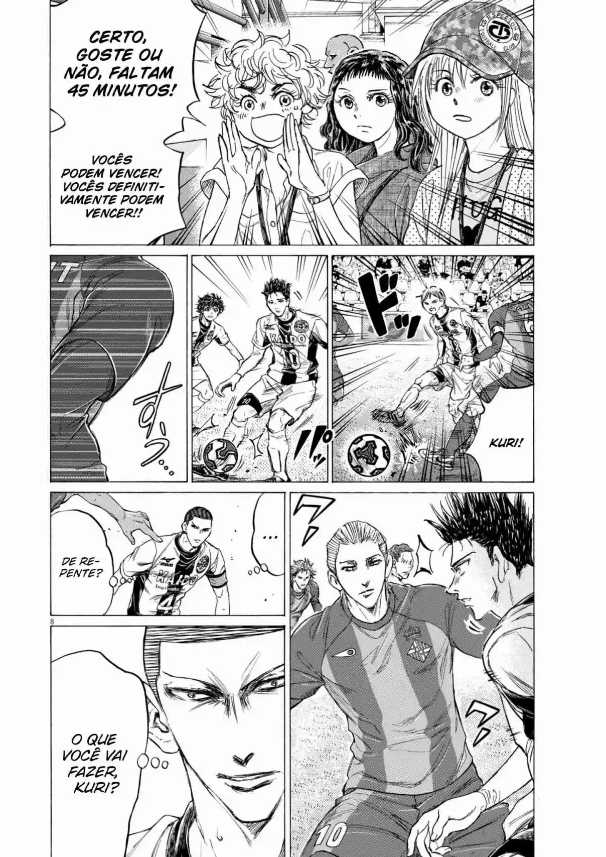 Read Ao Ashi Português Manga Online