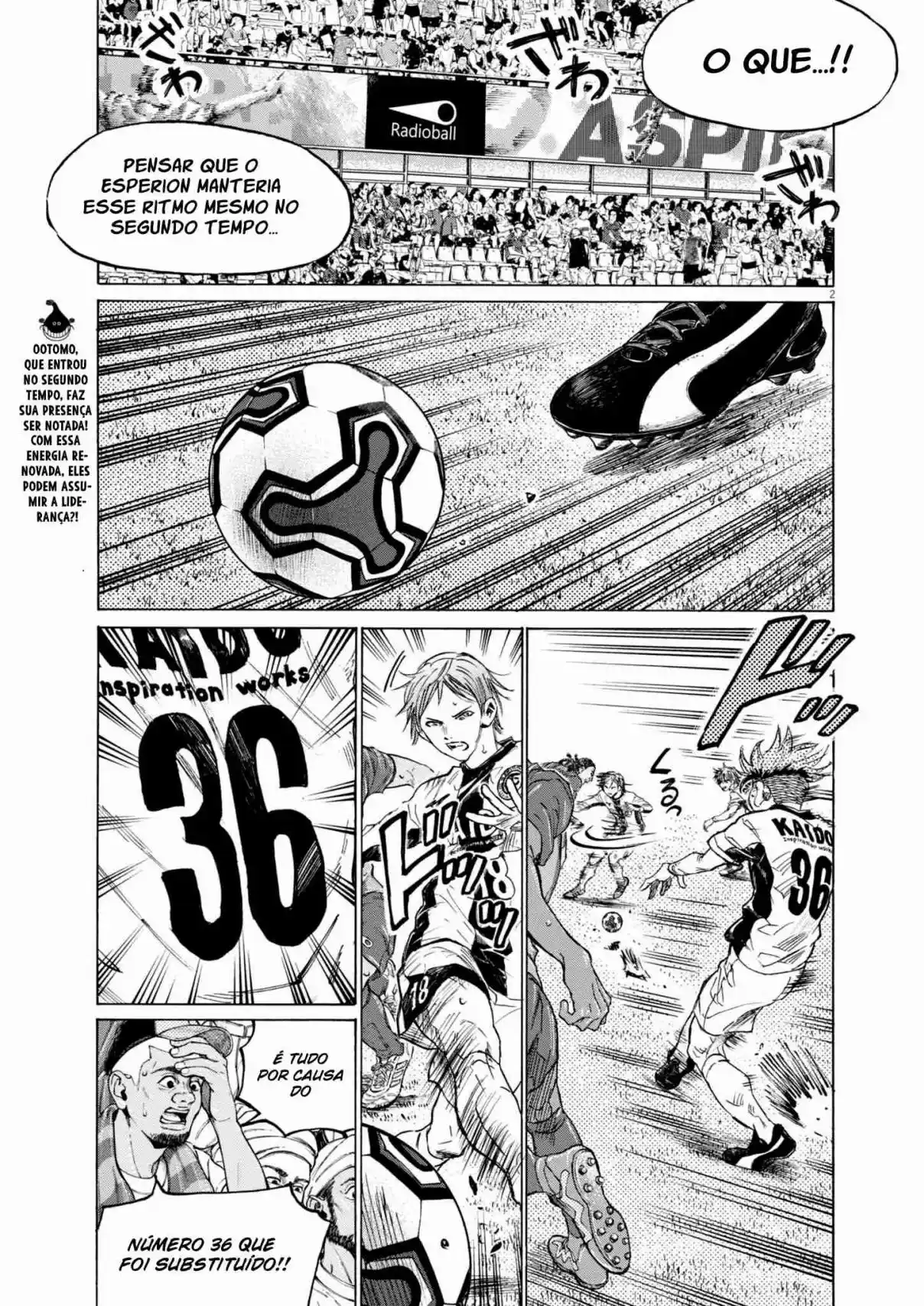 Read Ao Ashi Português Manga Online