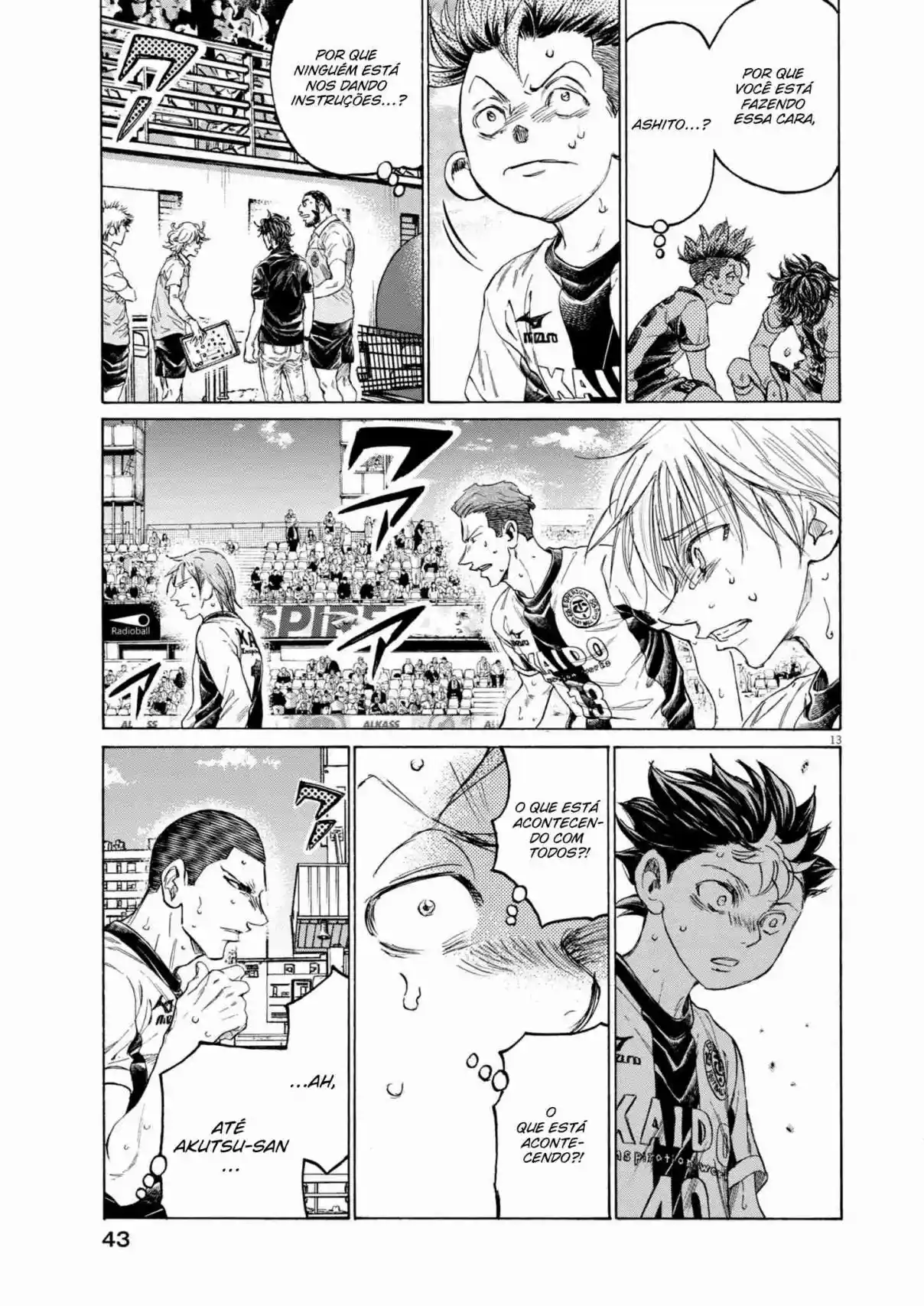 Read Ao Ashi Português Manga Online