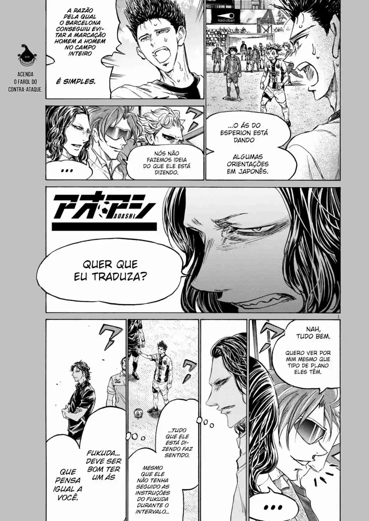 Read Ao Ashi Português Manga Online