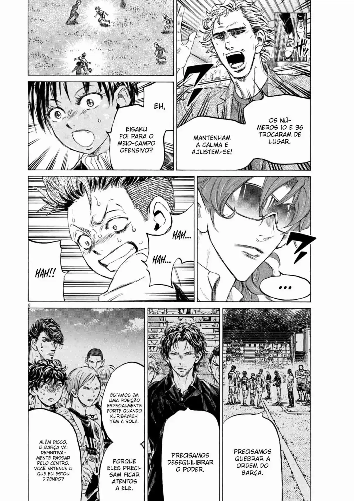 Read Ao Ashi Português Manga Online