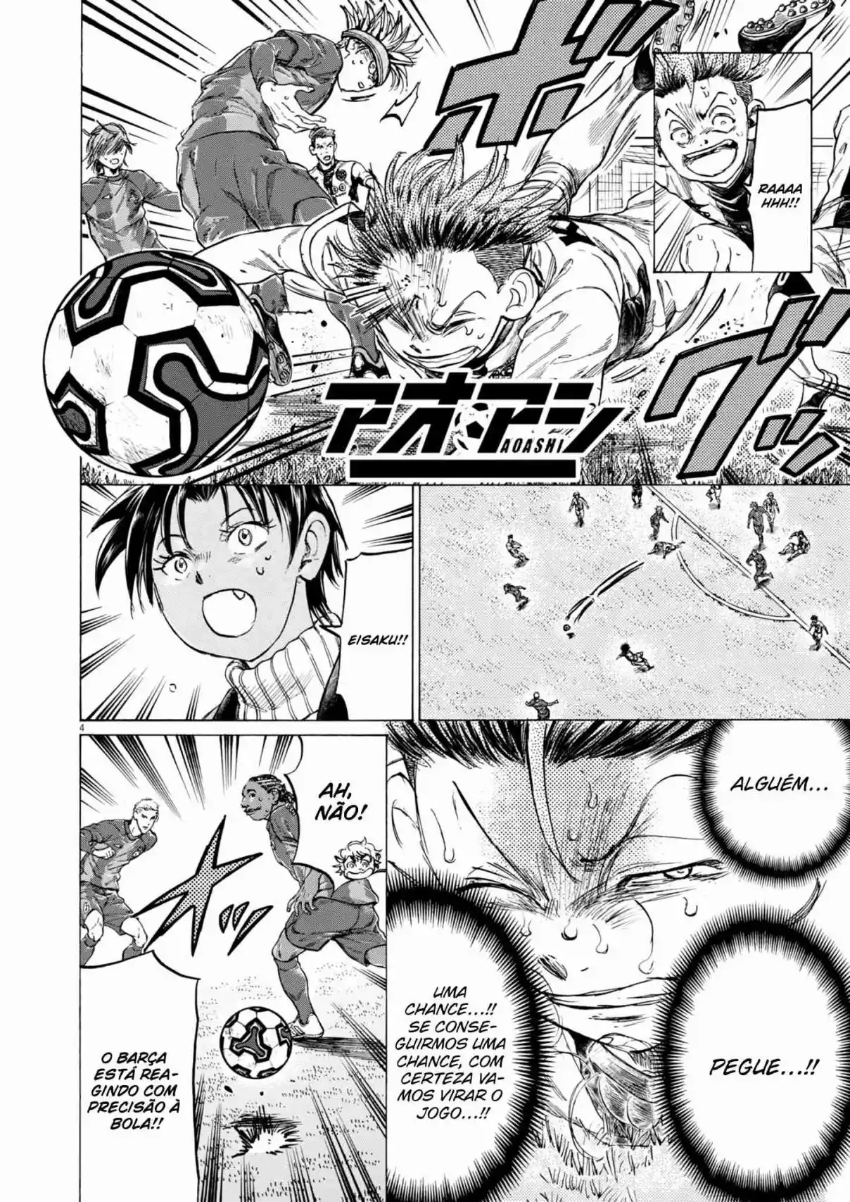 Read Ao Ashi Português Manga Online