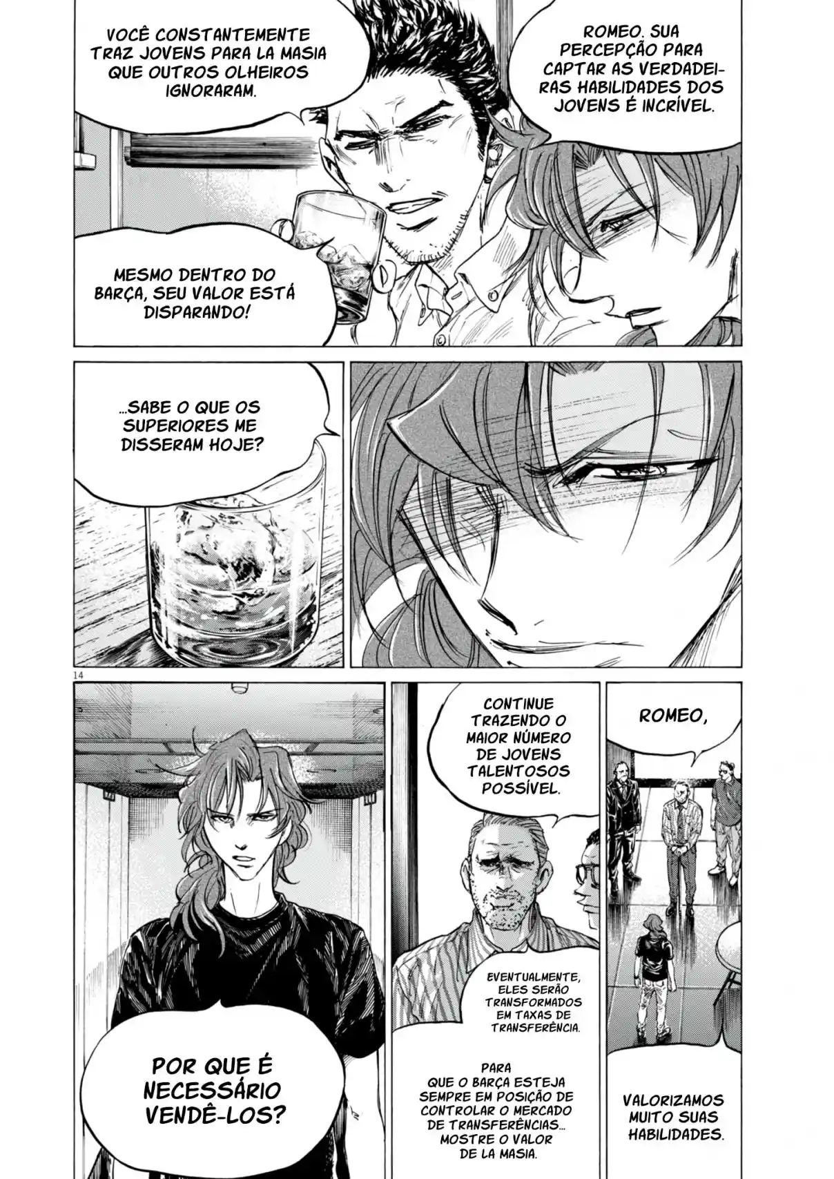 Read Ao Ashi Português Manga Online