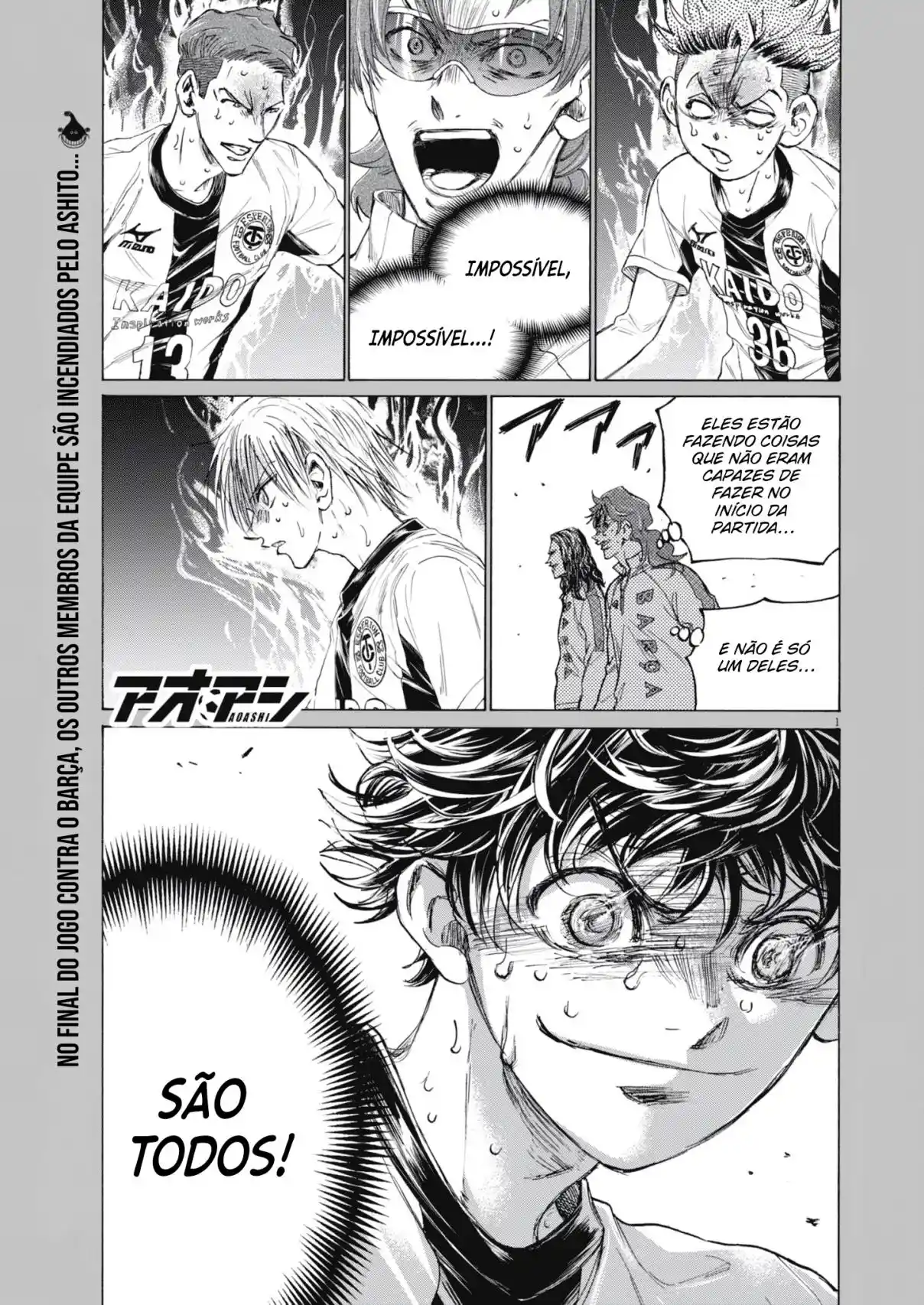 Read Ao Ashi Português Manga Online