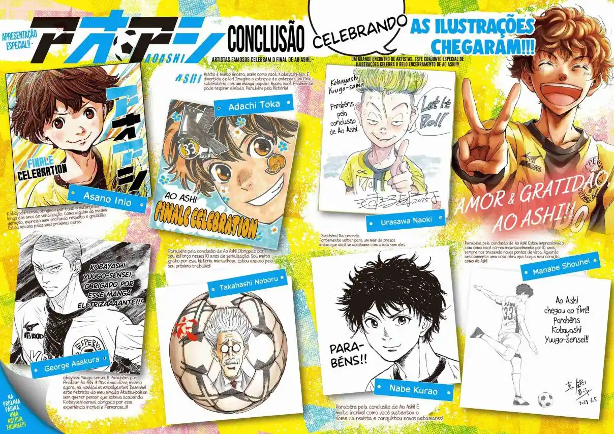 Read Ao Ashi Português Manga Online