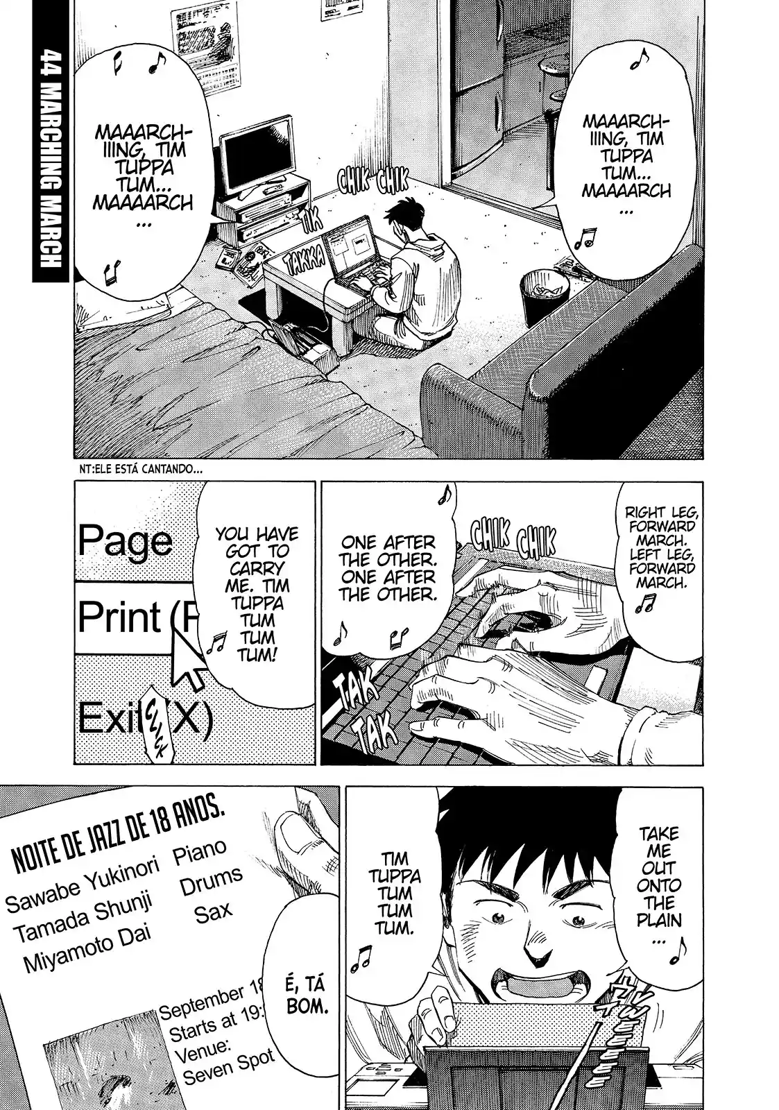 Read Blue Giant Português Manga Online