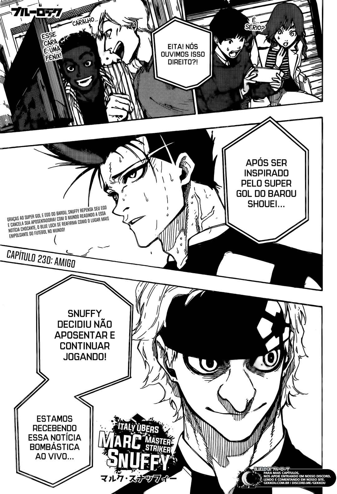 Read Blue Lock Português Manga Online