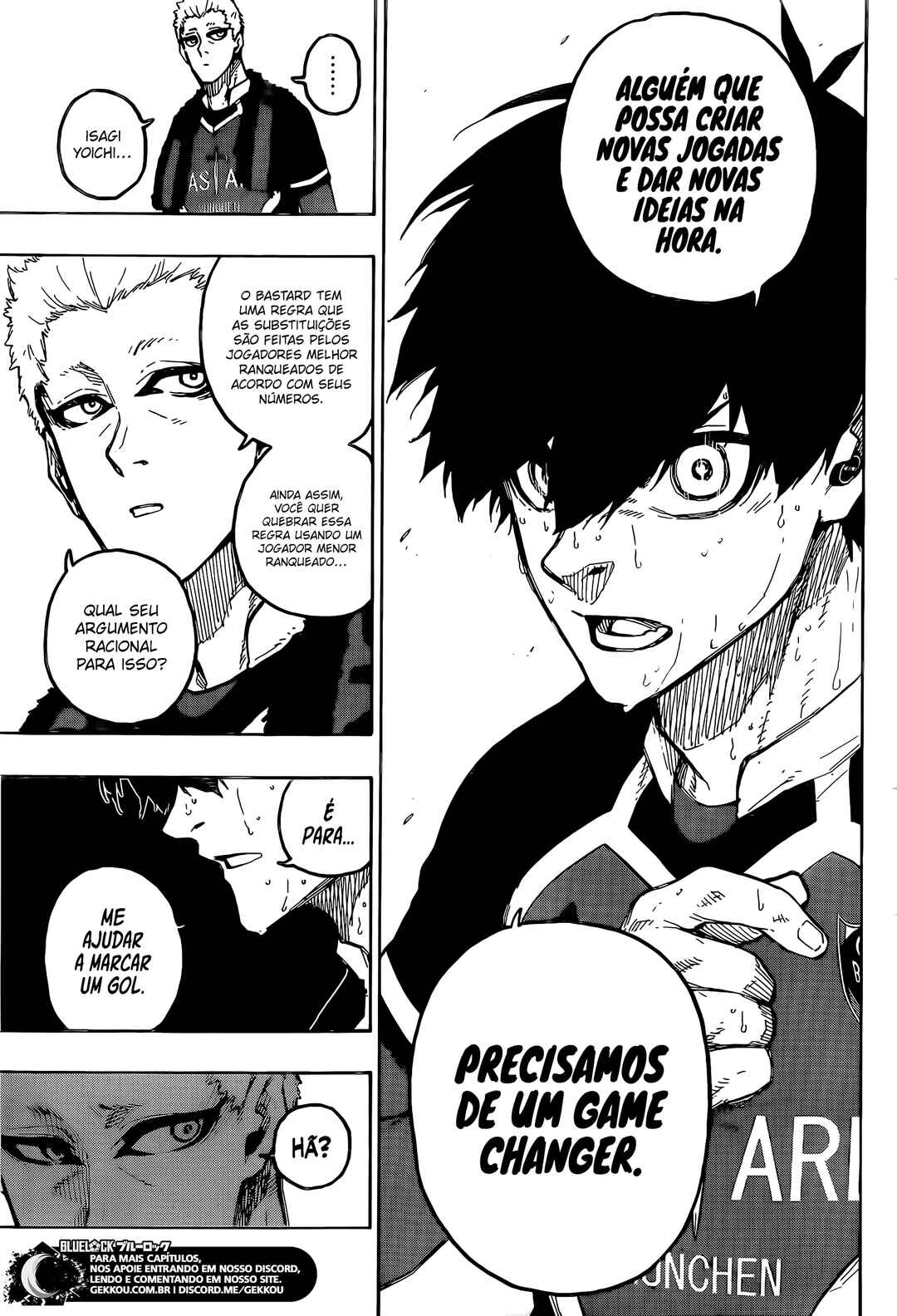 Read Blue Lock Português Manga Online