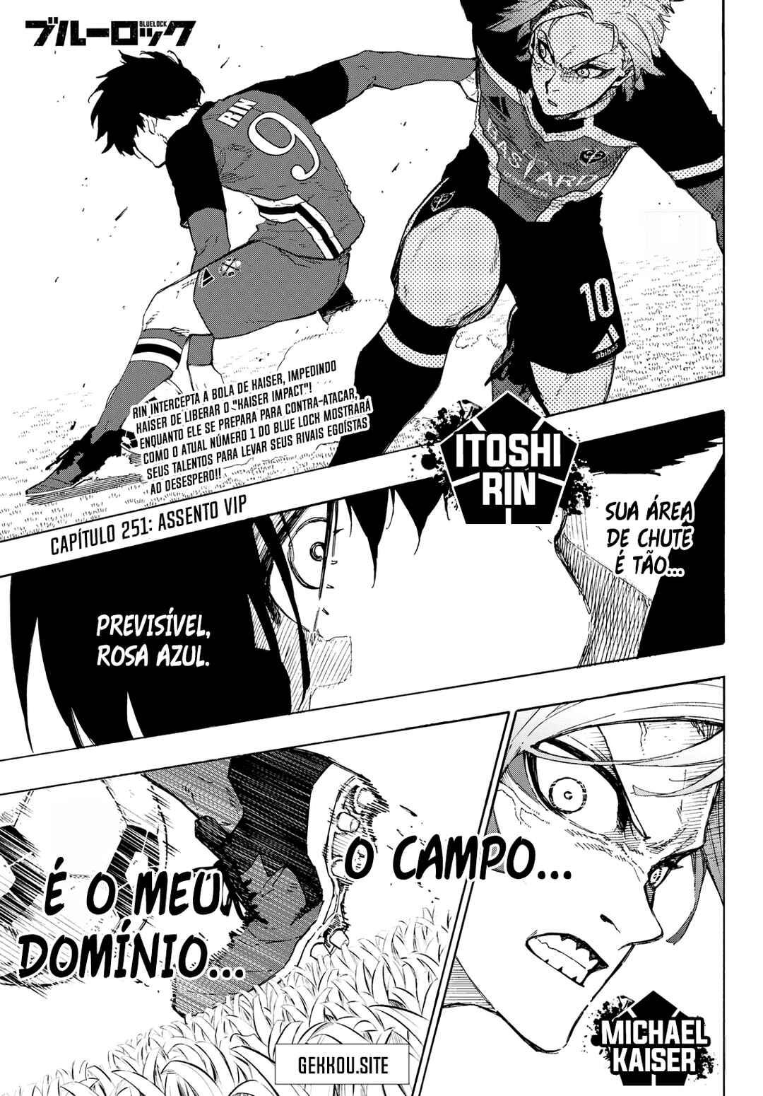 Read Blue Lock Português Manga Online