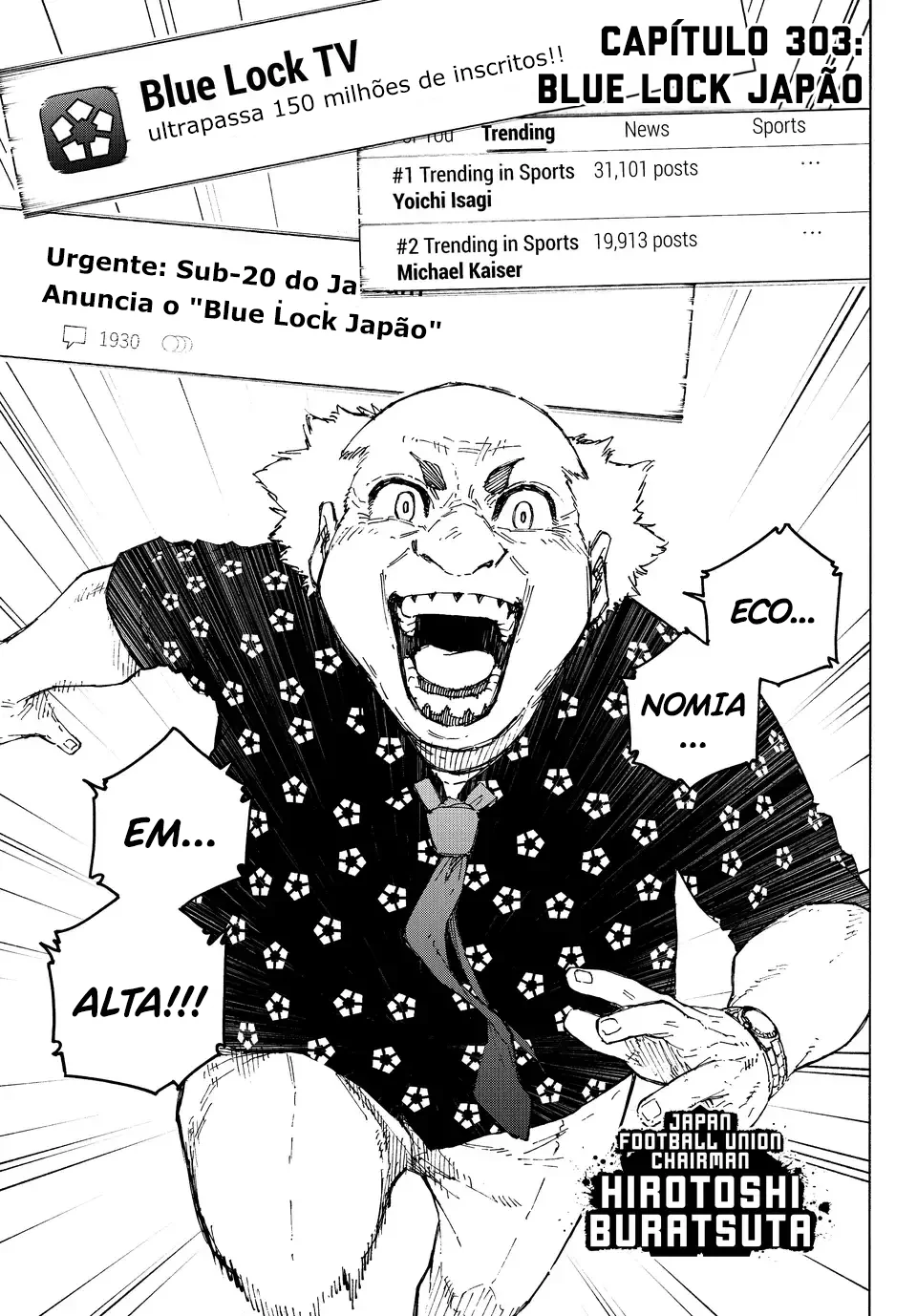 Read Blue Lock Português Manga Online