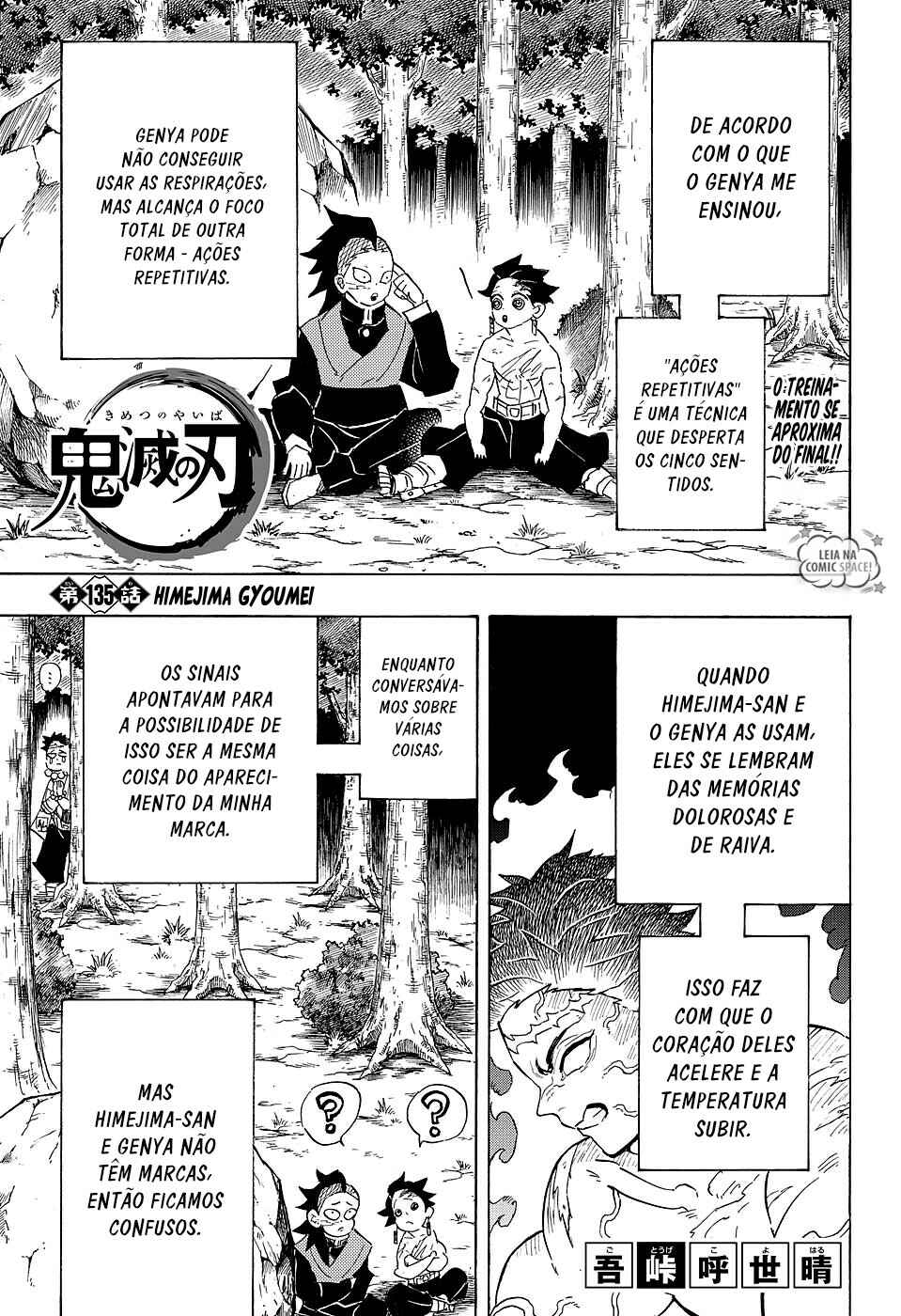 Read Demon Slayer_ Kimetsu no Yaiba Português Manga Online