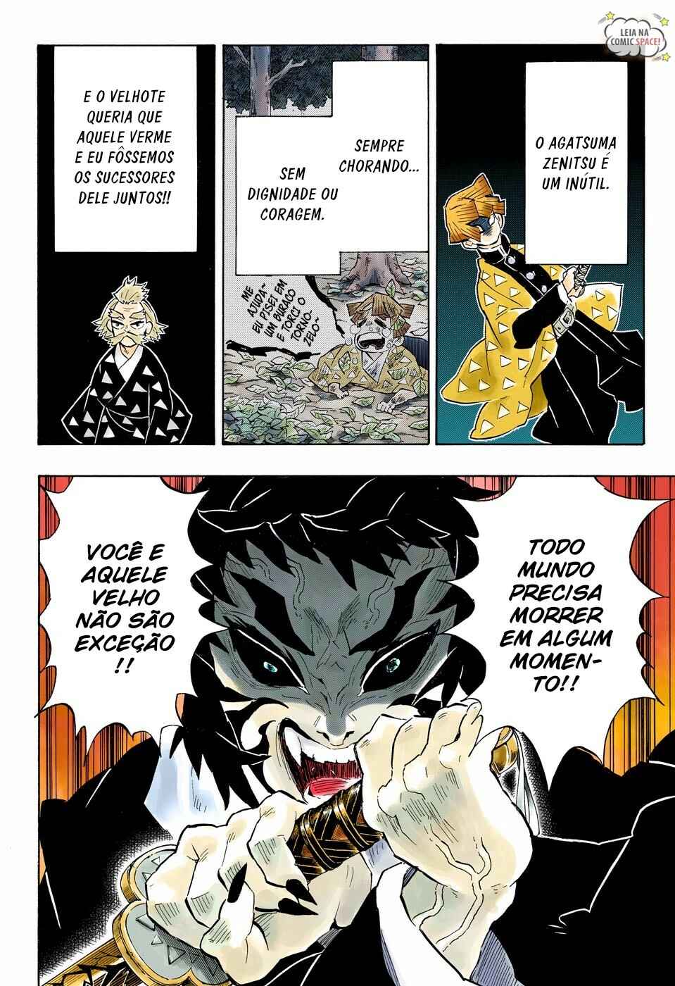 Read Demon Slayer_ Kimetsu no Yaiba Português Manga Online