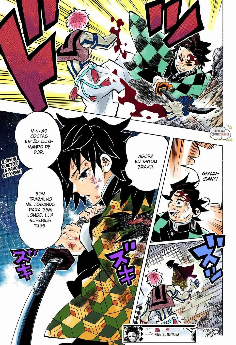 Read Demon Slayer_ Kimetsu no Yaiba Português Manga Online