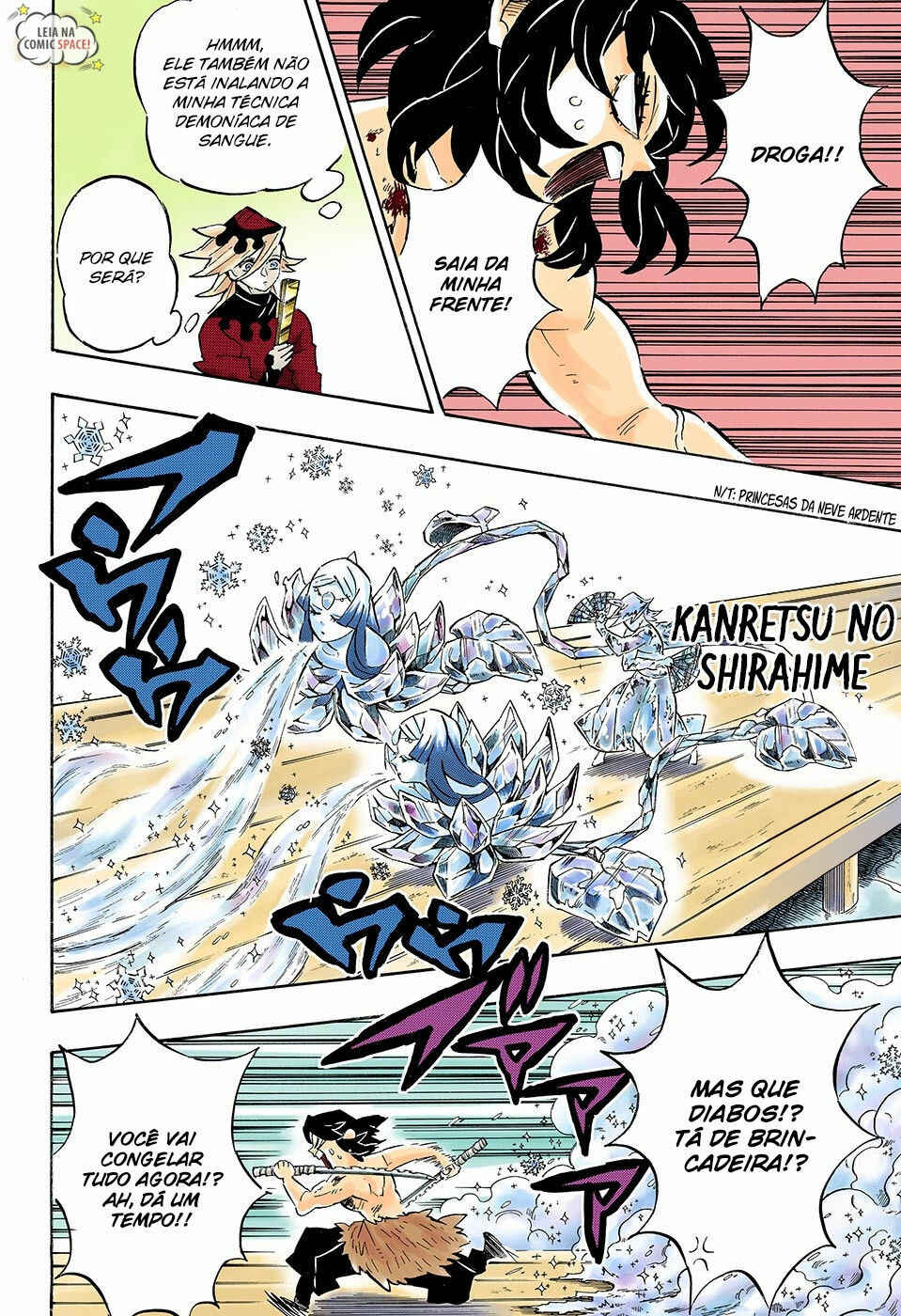 Read Demon Slayer_ Kimetsu no Yaiba Português Manga Online