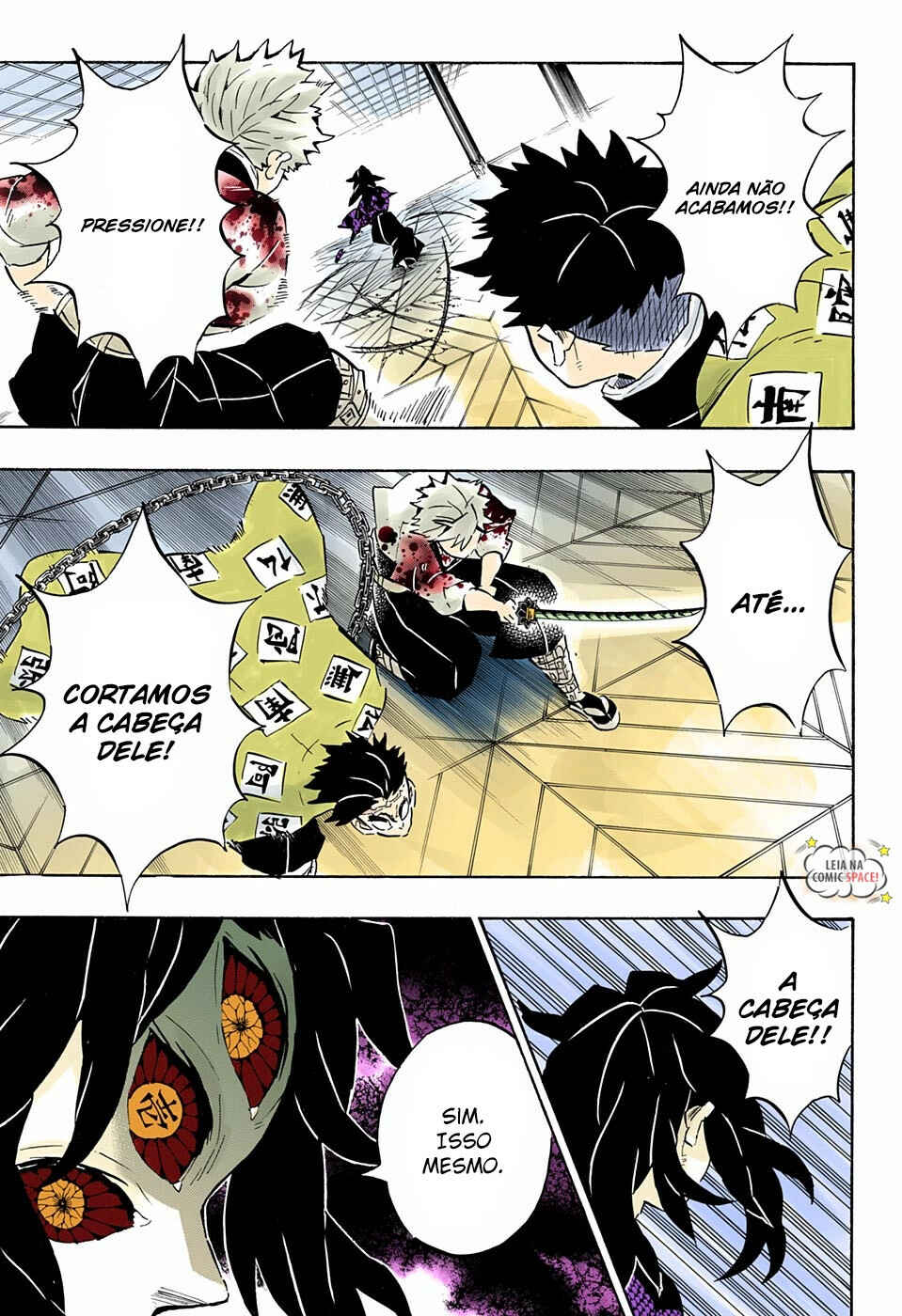 Read Demon Slayer_ Kimetsu no Yaiba Português Manga Online