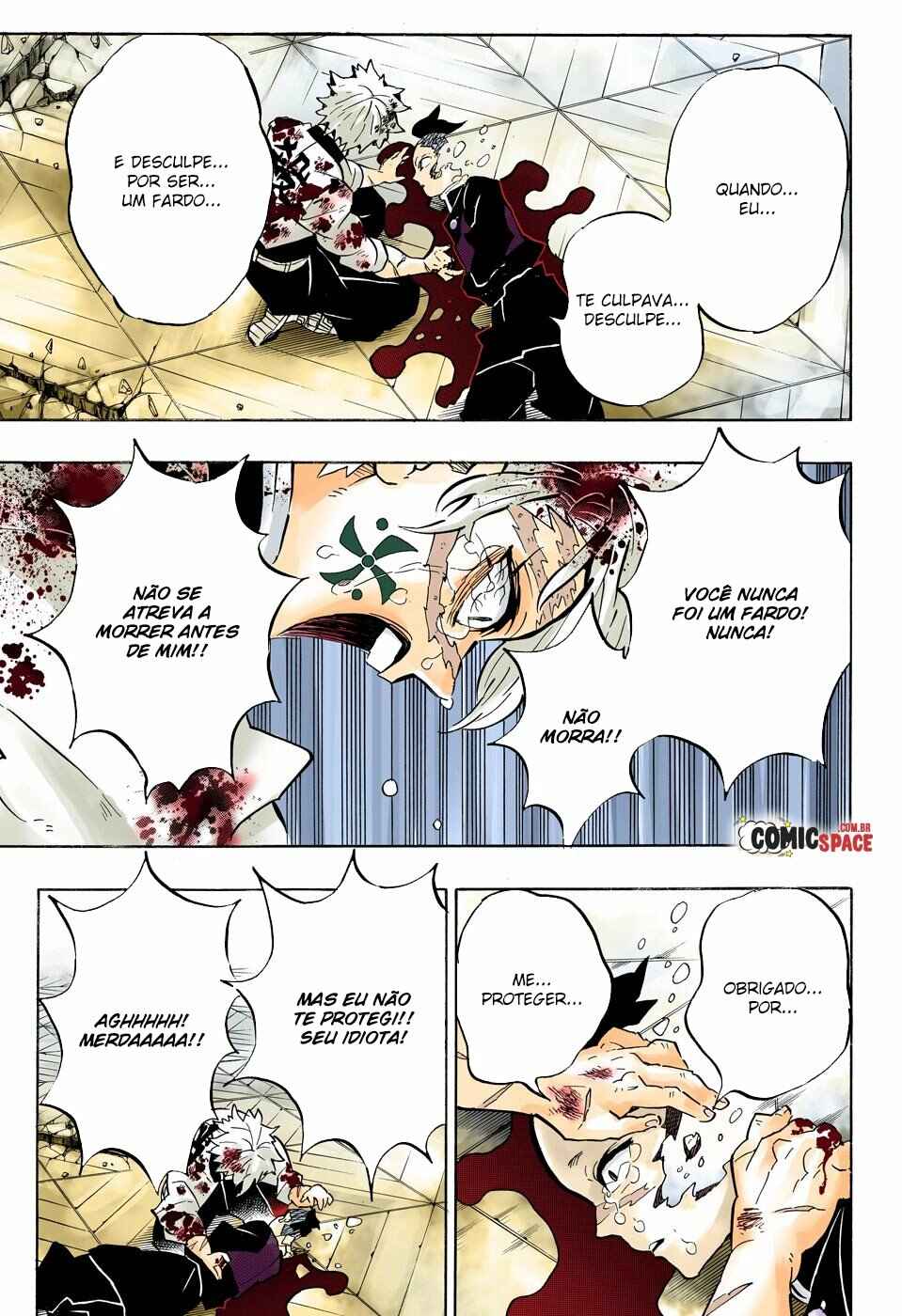 Read Demon Slayer_ Kimetsu no Yaiba Português Manga Online