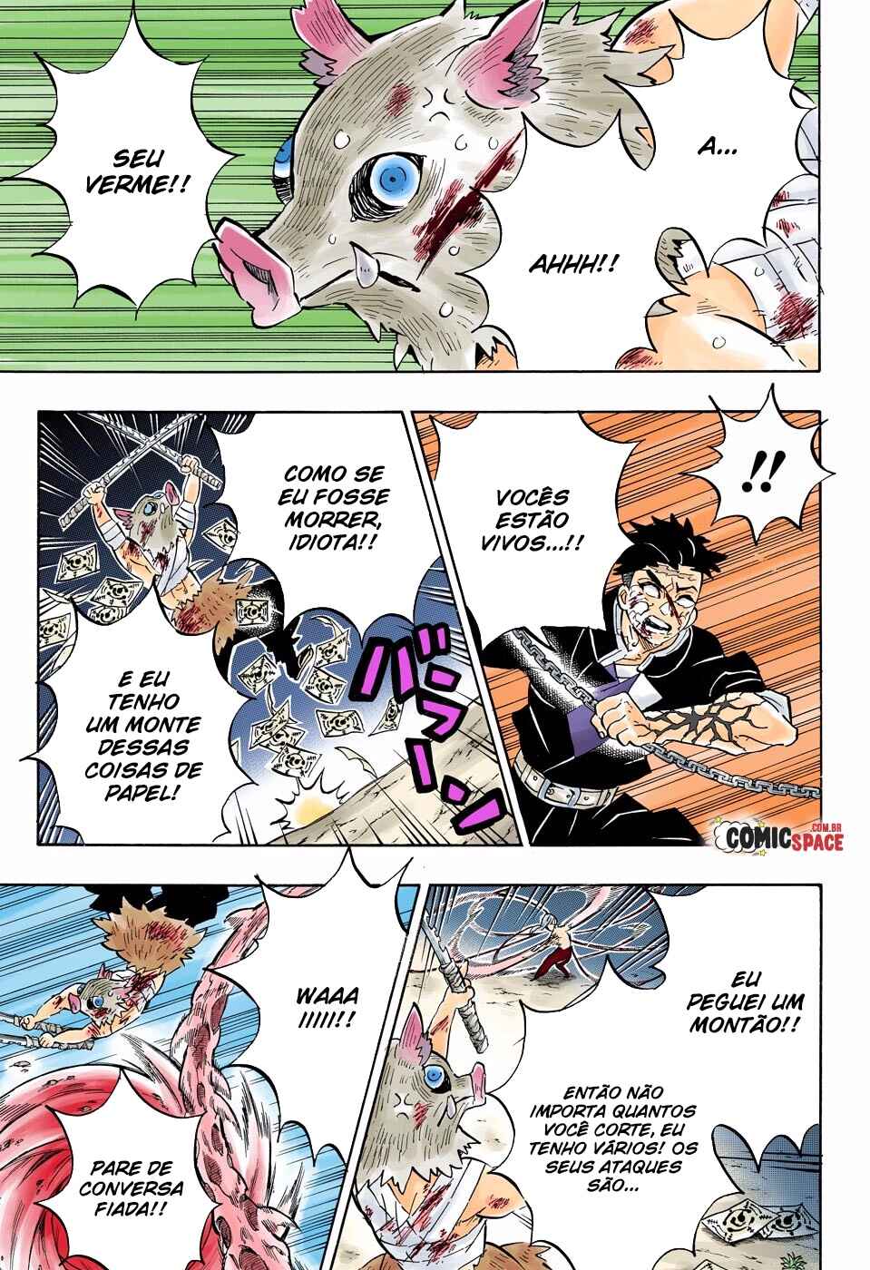 Read Demon Slayer_ Kimetsu no Yaiba Português Manga Online