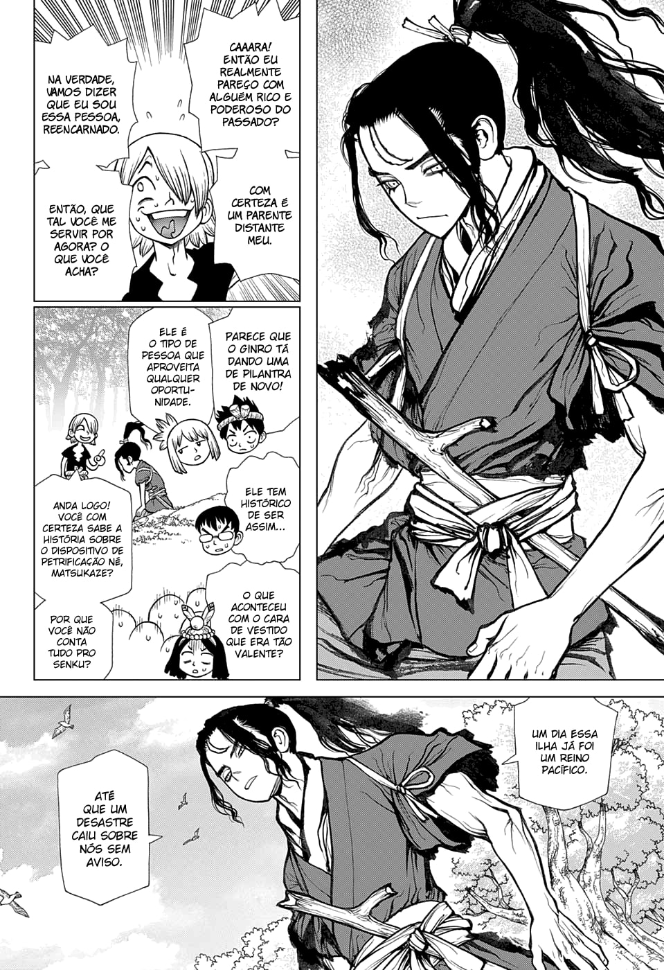 Read Dr. Stone Português Manga Online