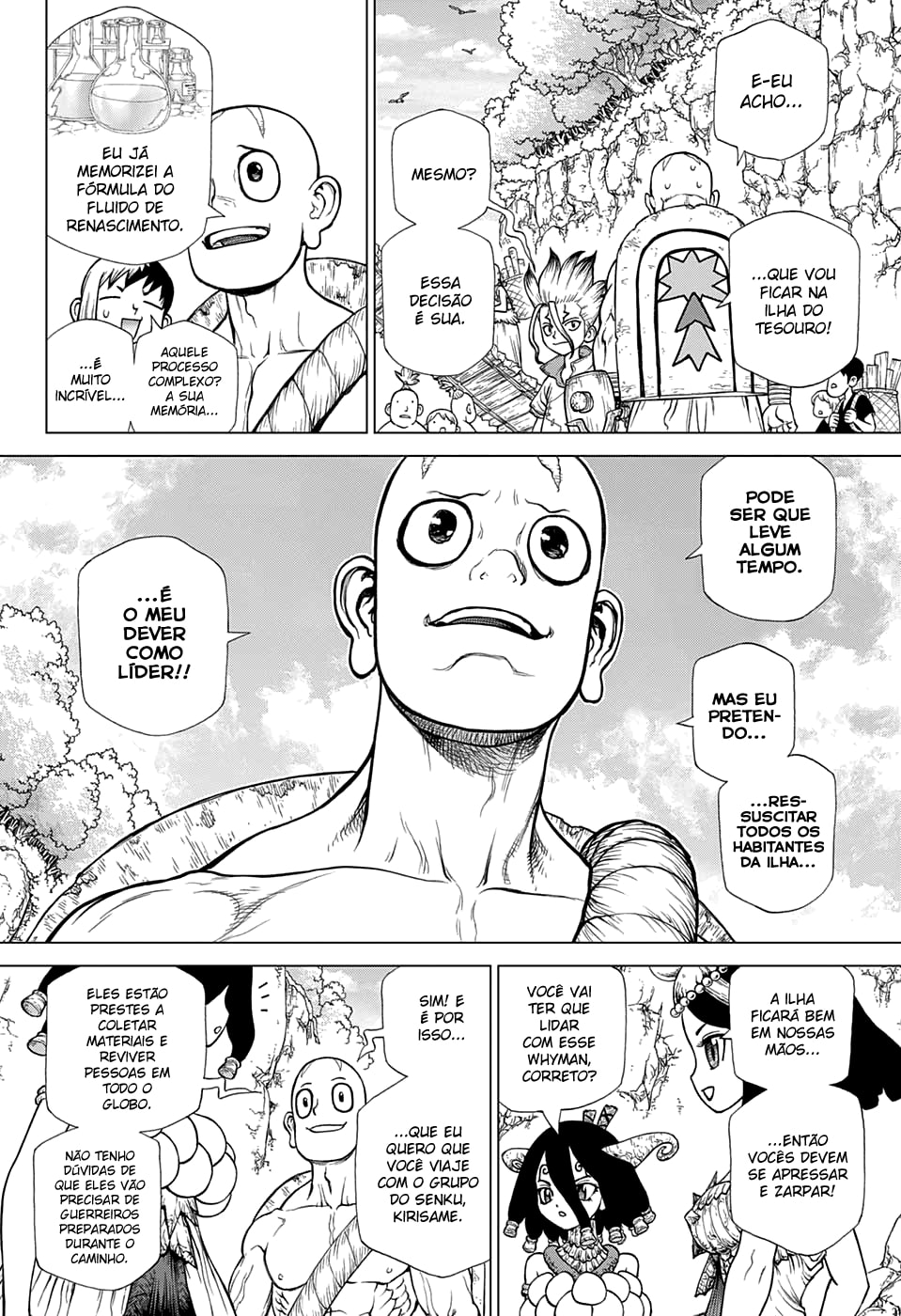 Read Dr. Stone Português Manga Online