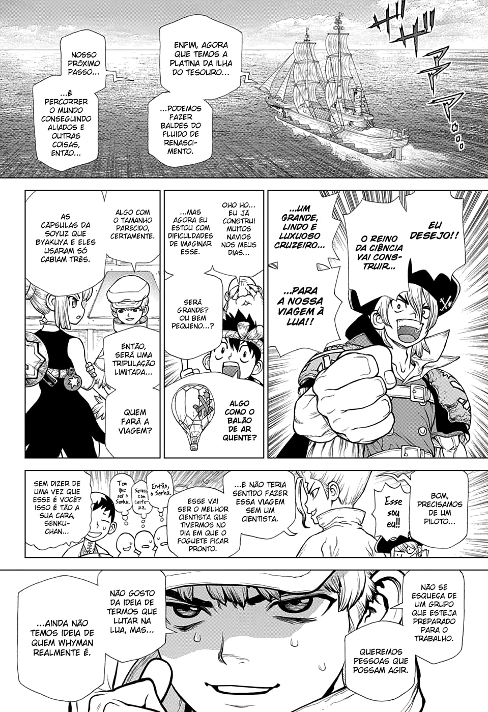 Read Dr. Stone Português Manga Online