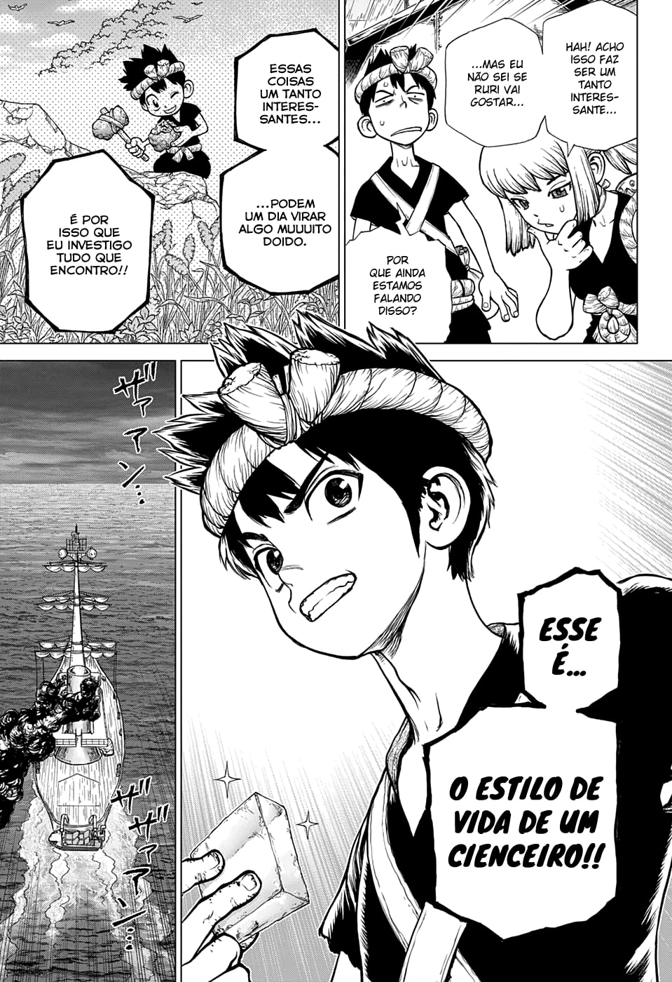 Read Dr. Stone Português Manga Online