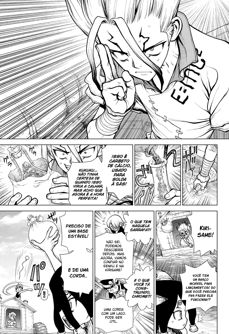 Read Dr. Stone Português Manga Online