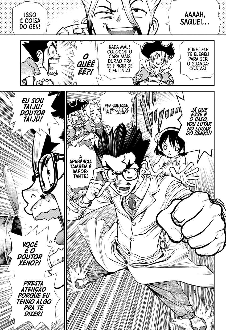 Read Dr. Stone Português Manga Online