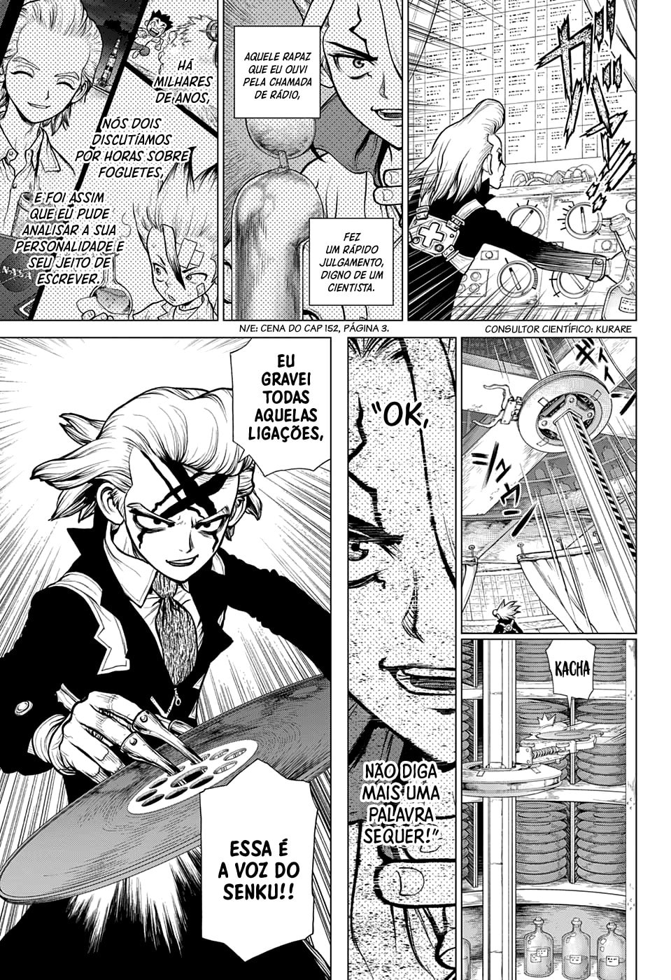 Read Dr. Stone Português Manga Online