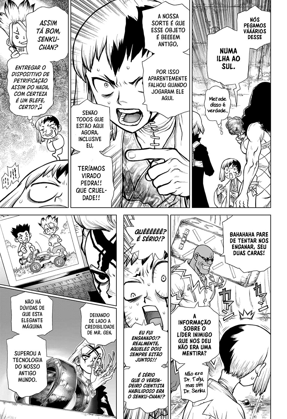 Read Dr. Stone Português Manga Online