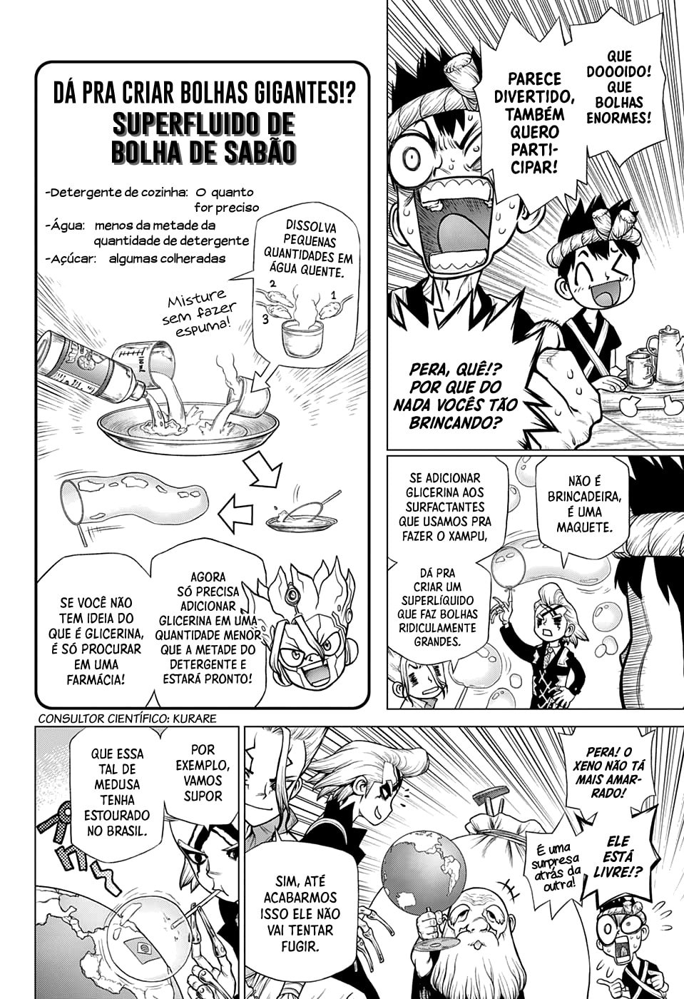 Read Dr. Stone Português Manga Online