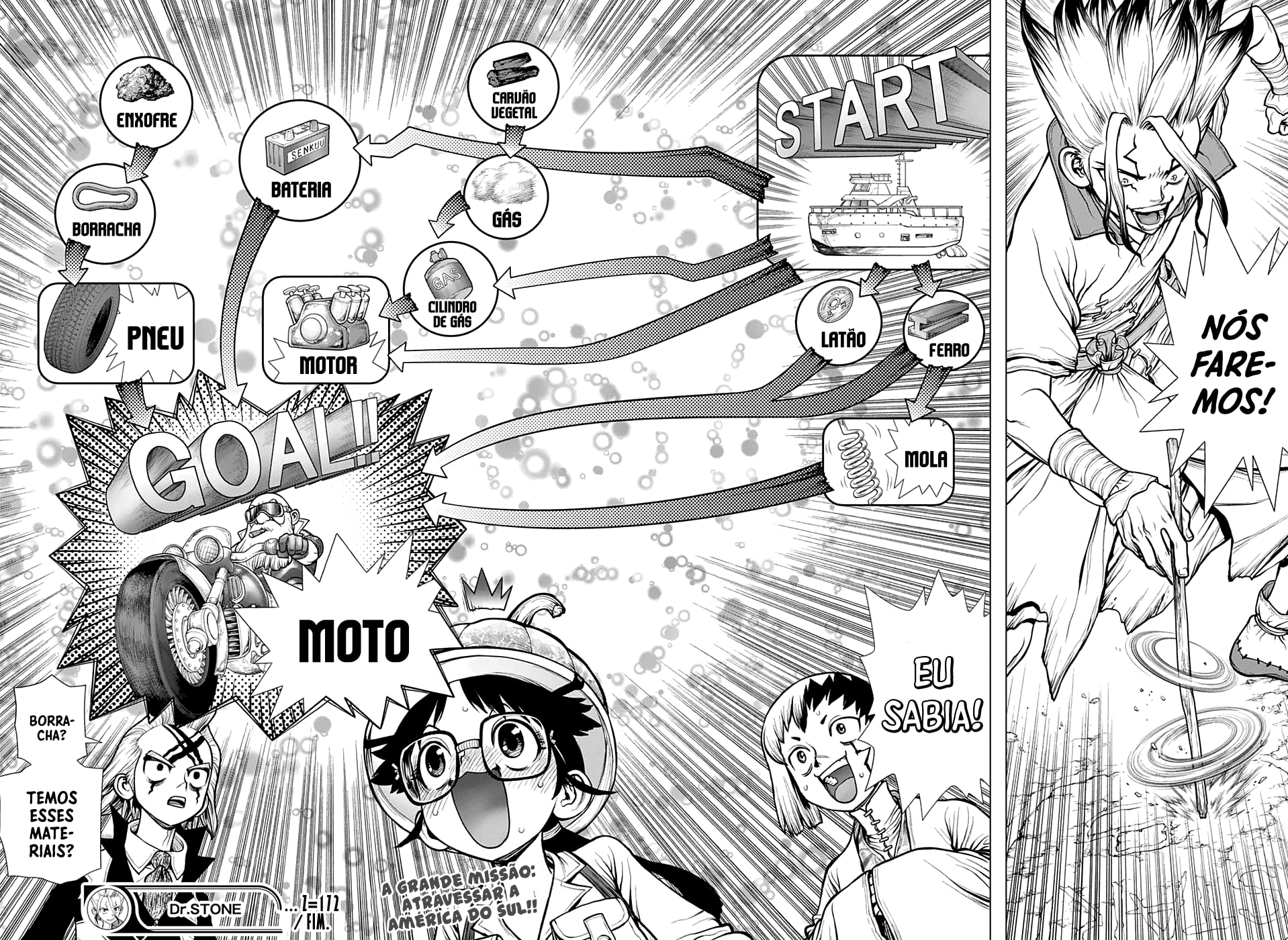 Read Dr. Stone Português Manga Online