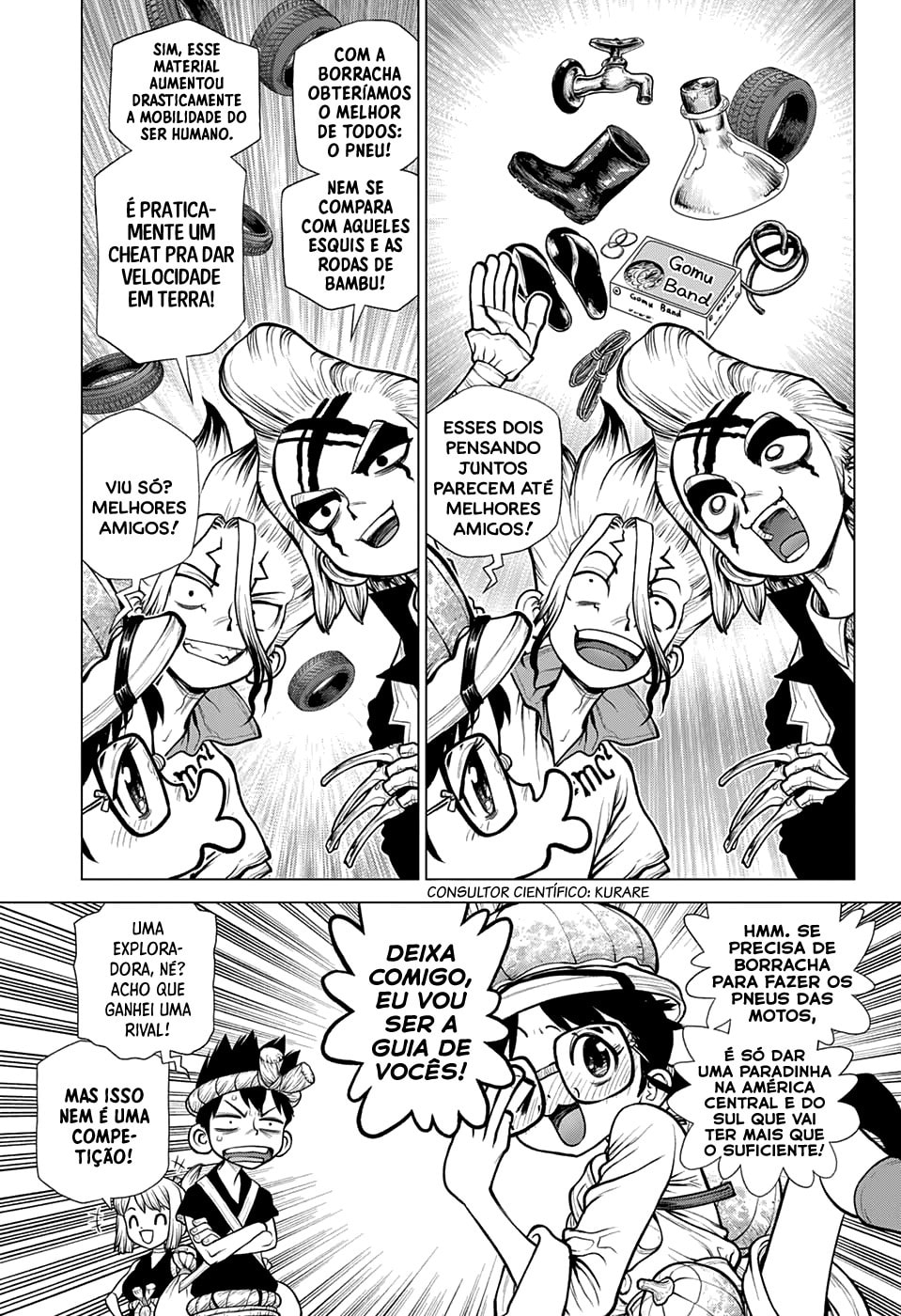 Read Dr. Stone Português Manga Online