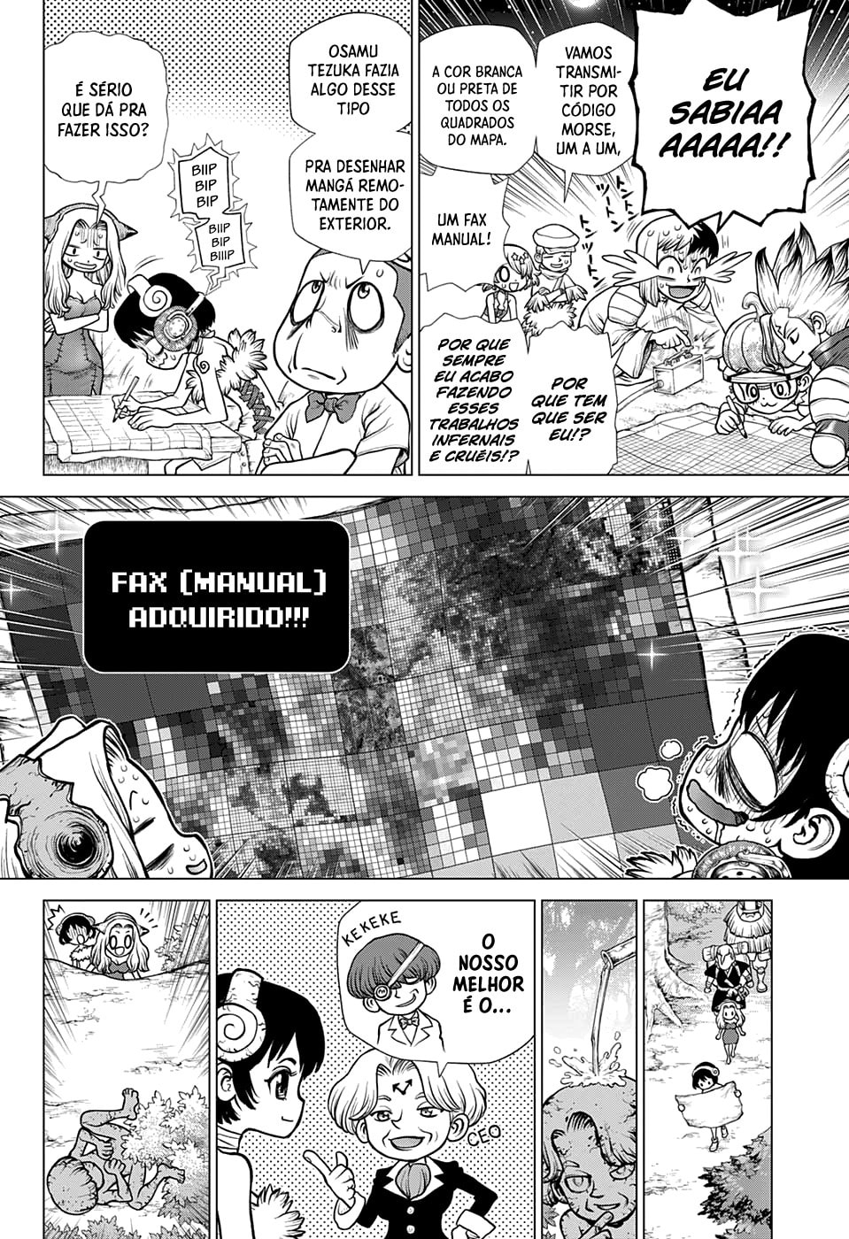 Read Dr. Stone Português Manga Online