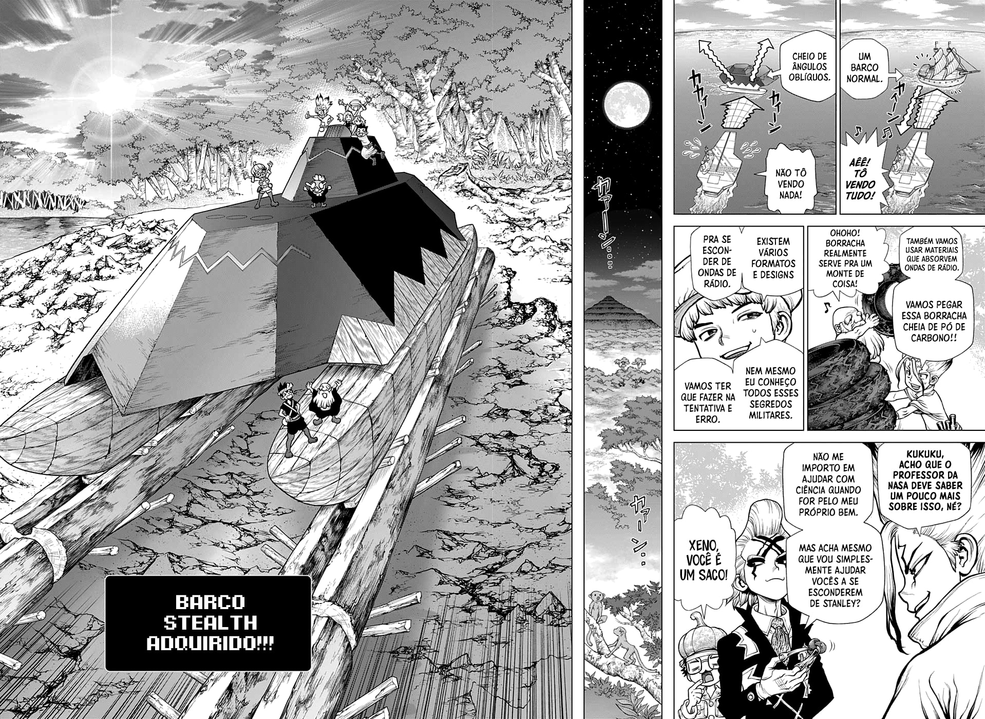 Read Dr. Stone Português Manga Online