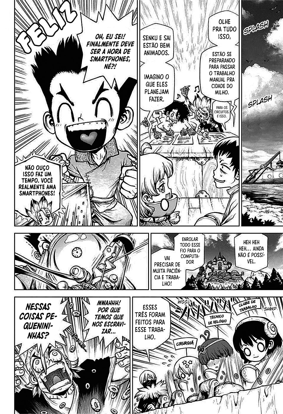 Read Dr. Stone Português Manga Online