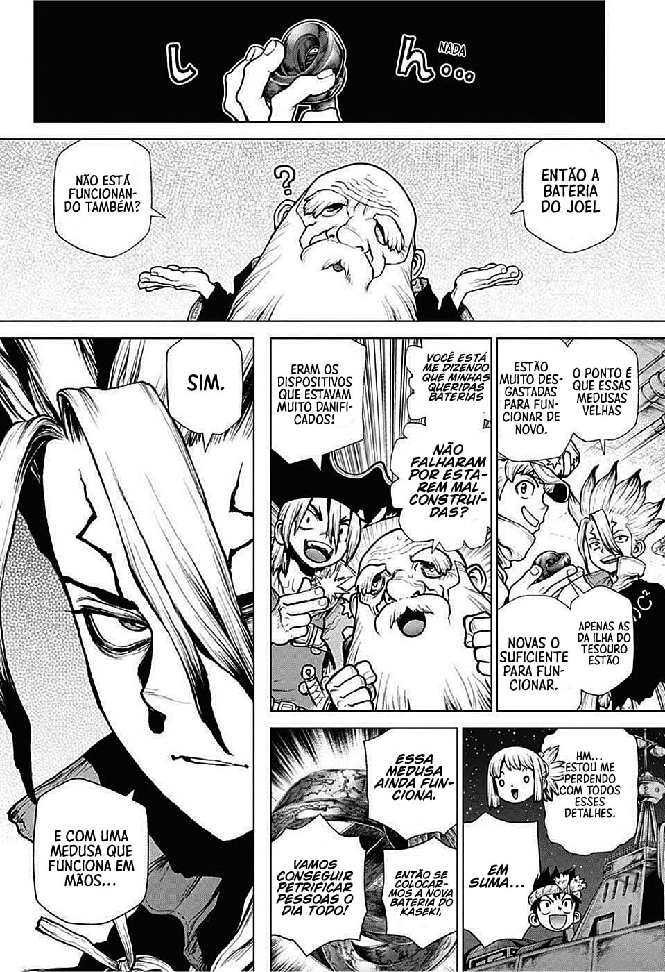 Read Dr. Stone Português Manga Online