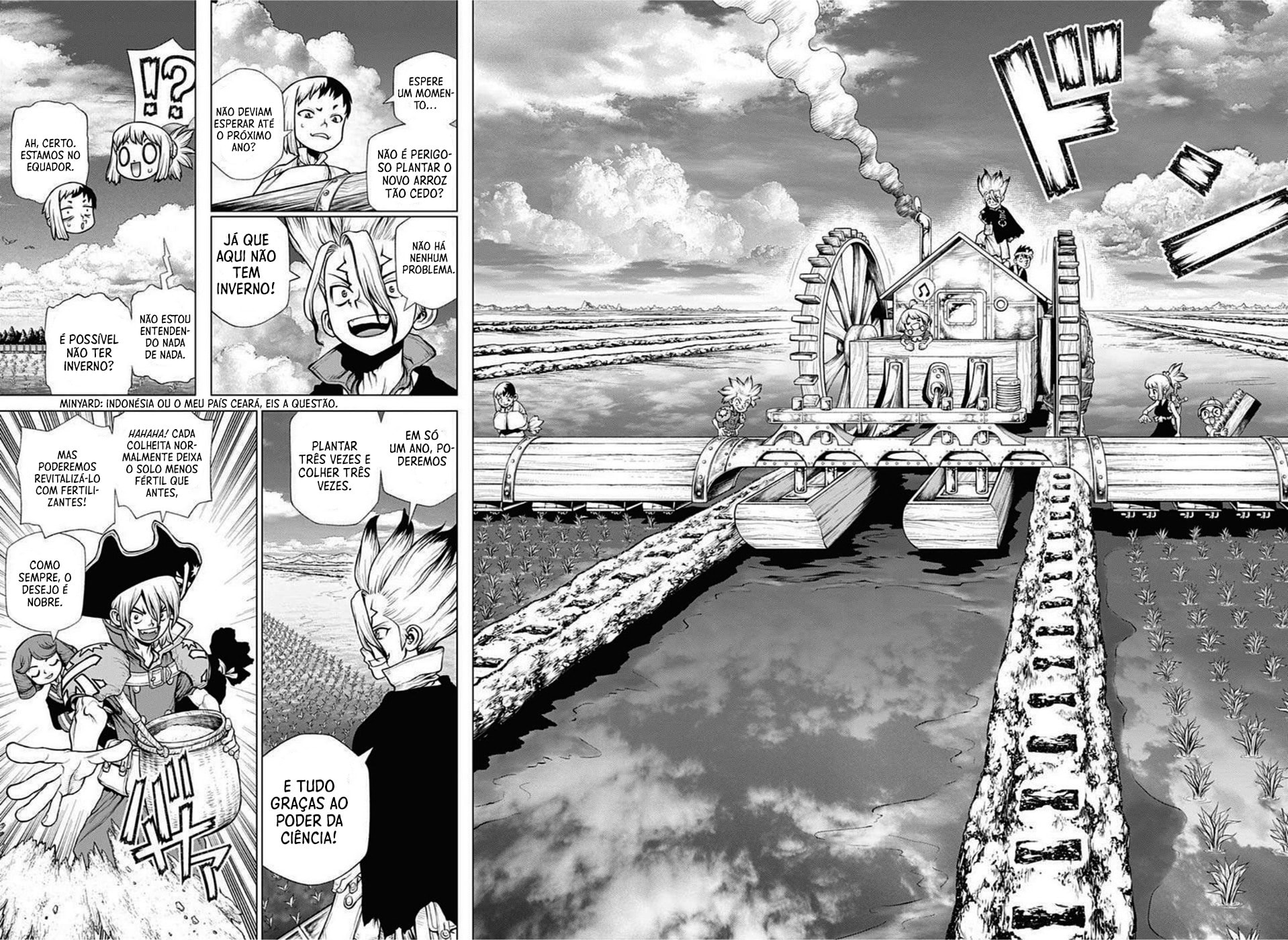 Read Dr. Stone Português Manga Online