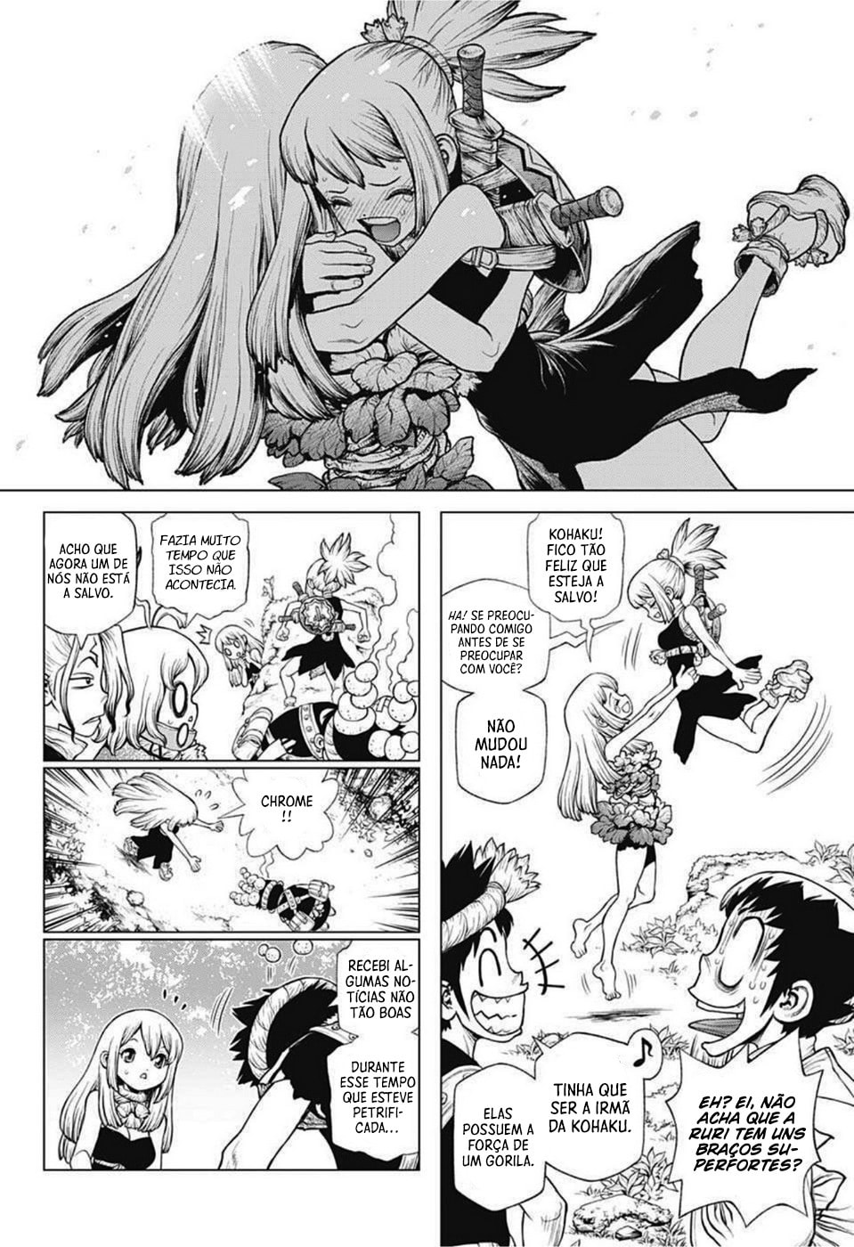 Read Dr. Stone Português Manga Online