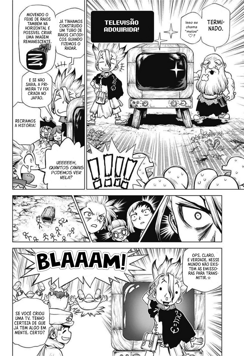 Read Dr. Stone Português Manga Online