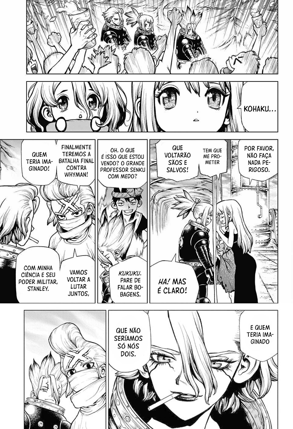 Read Dr. Stone Português Manga Online