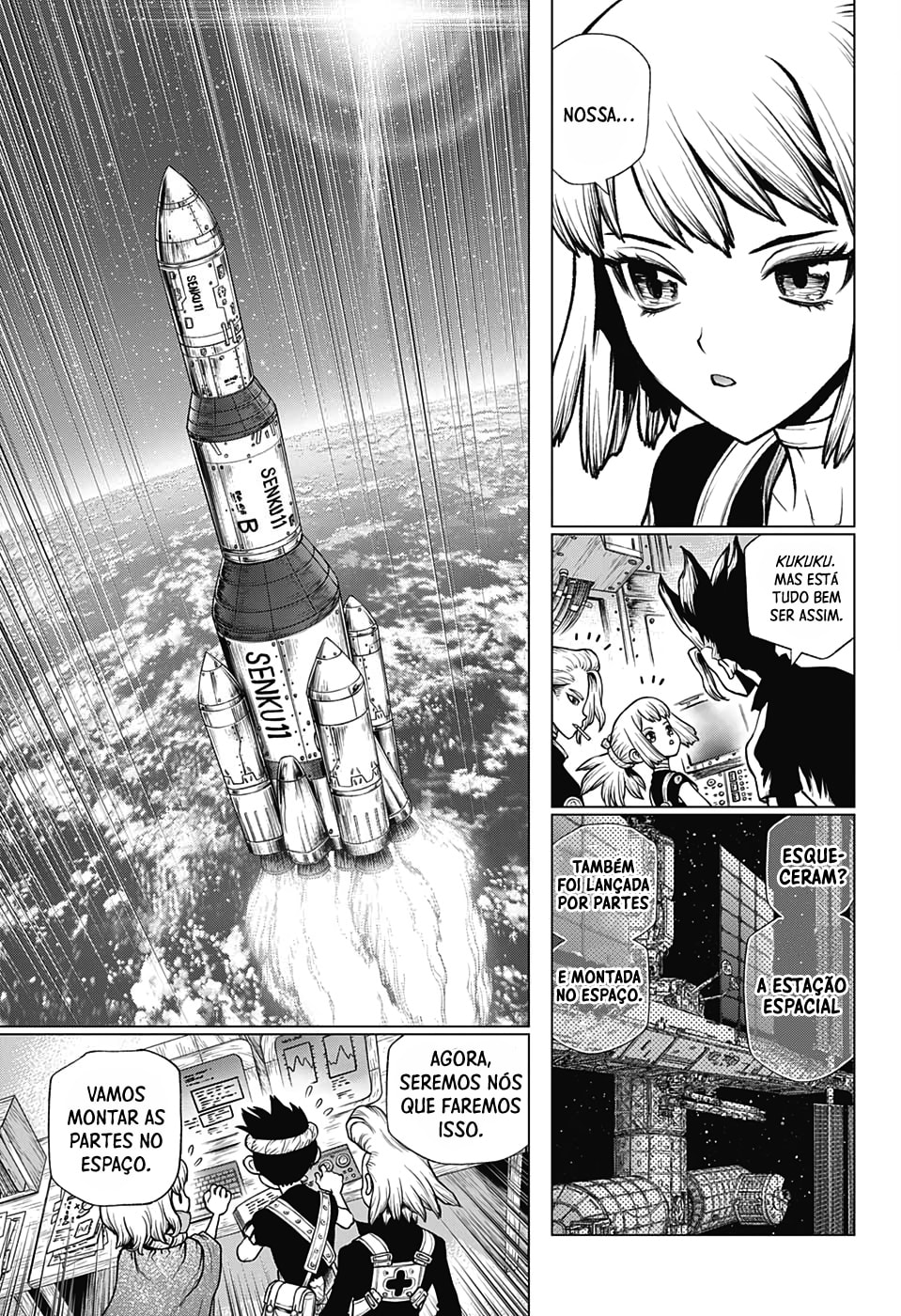 Read Dr. Stone Português Manga Online